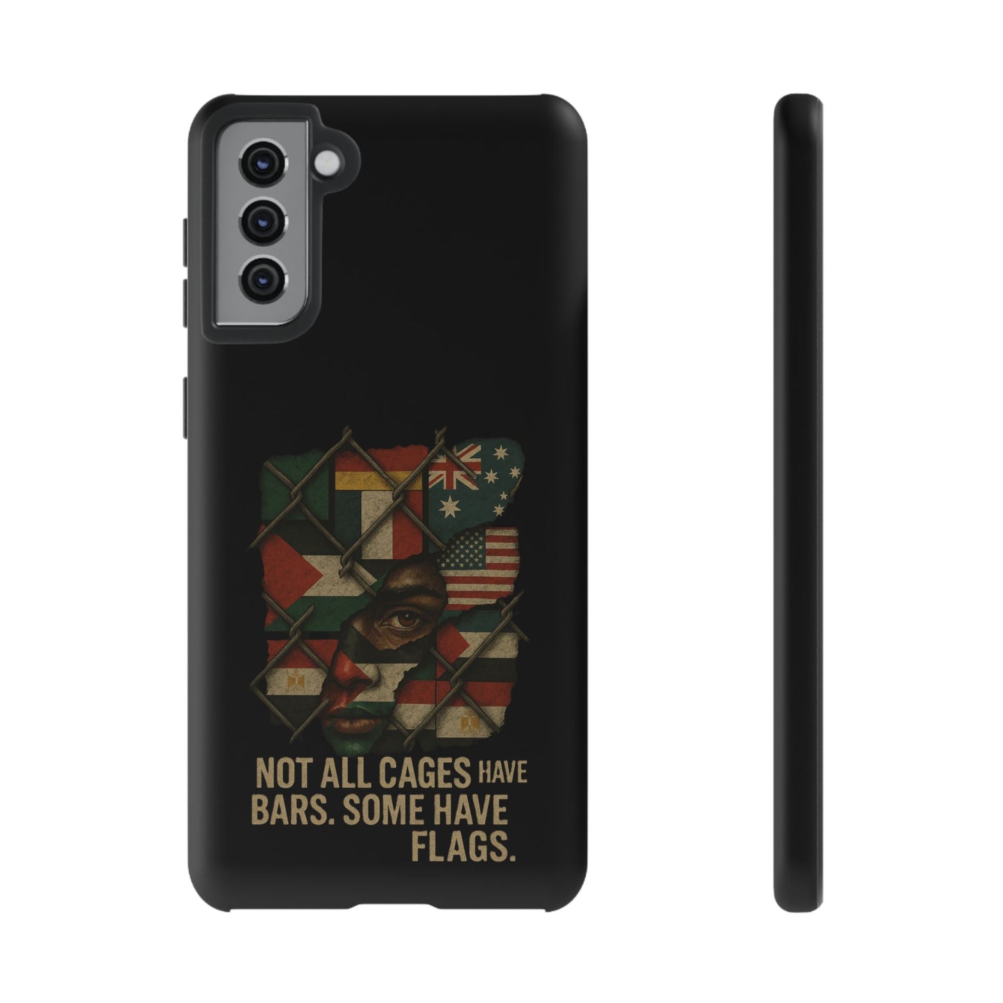Not All Cages Have Flags Phone Case