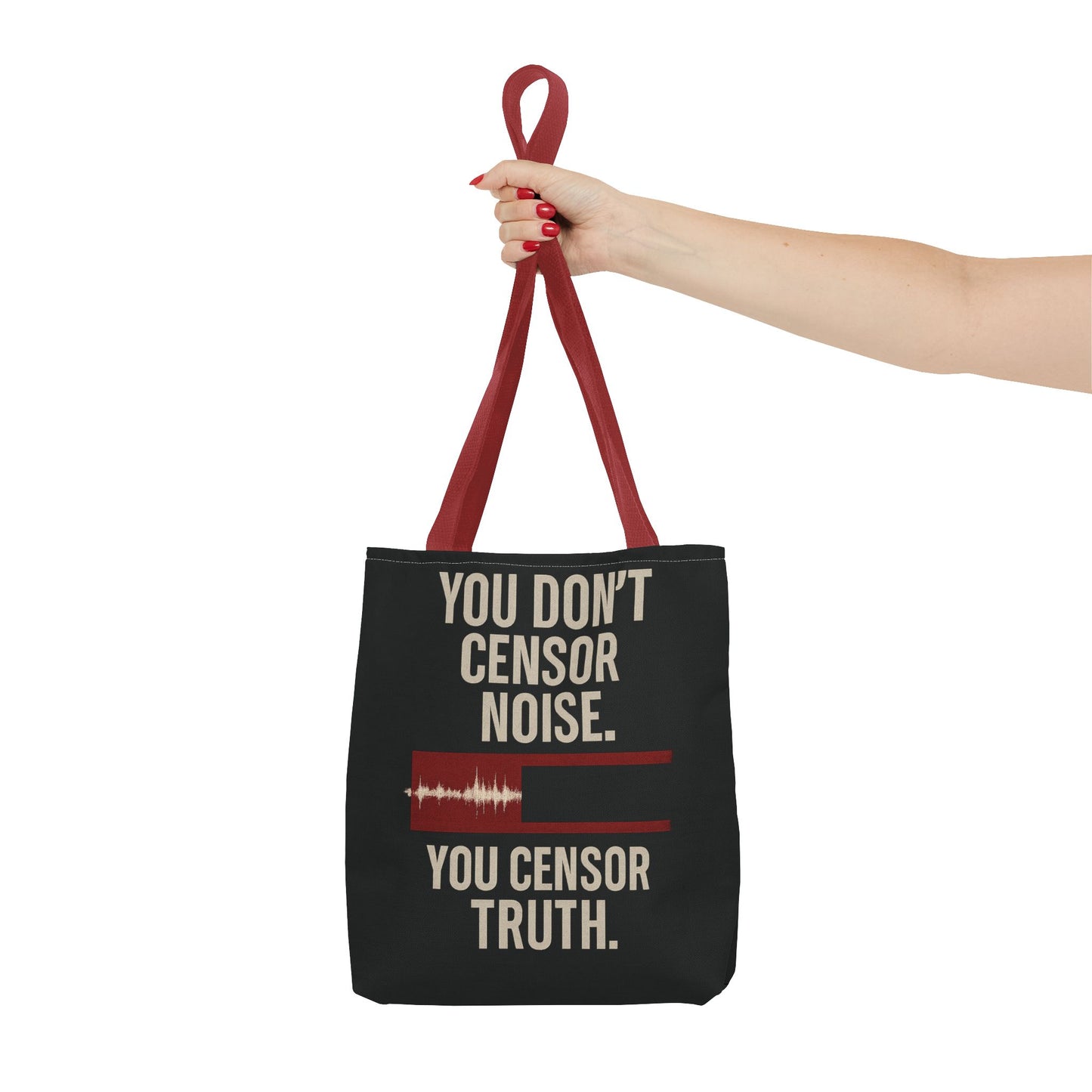 Censor Truth – Black Edition  Tote Bag