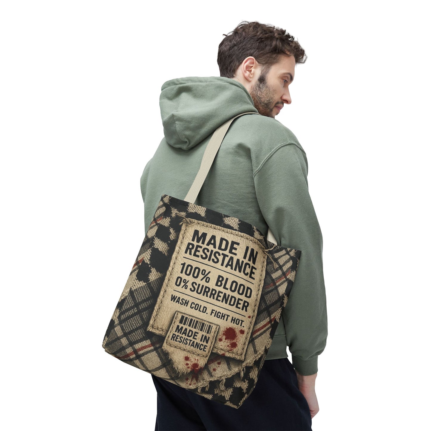 Made in Resistance – Blood & Truth Series Tote Bag