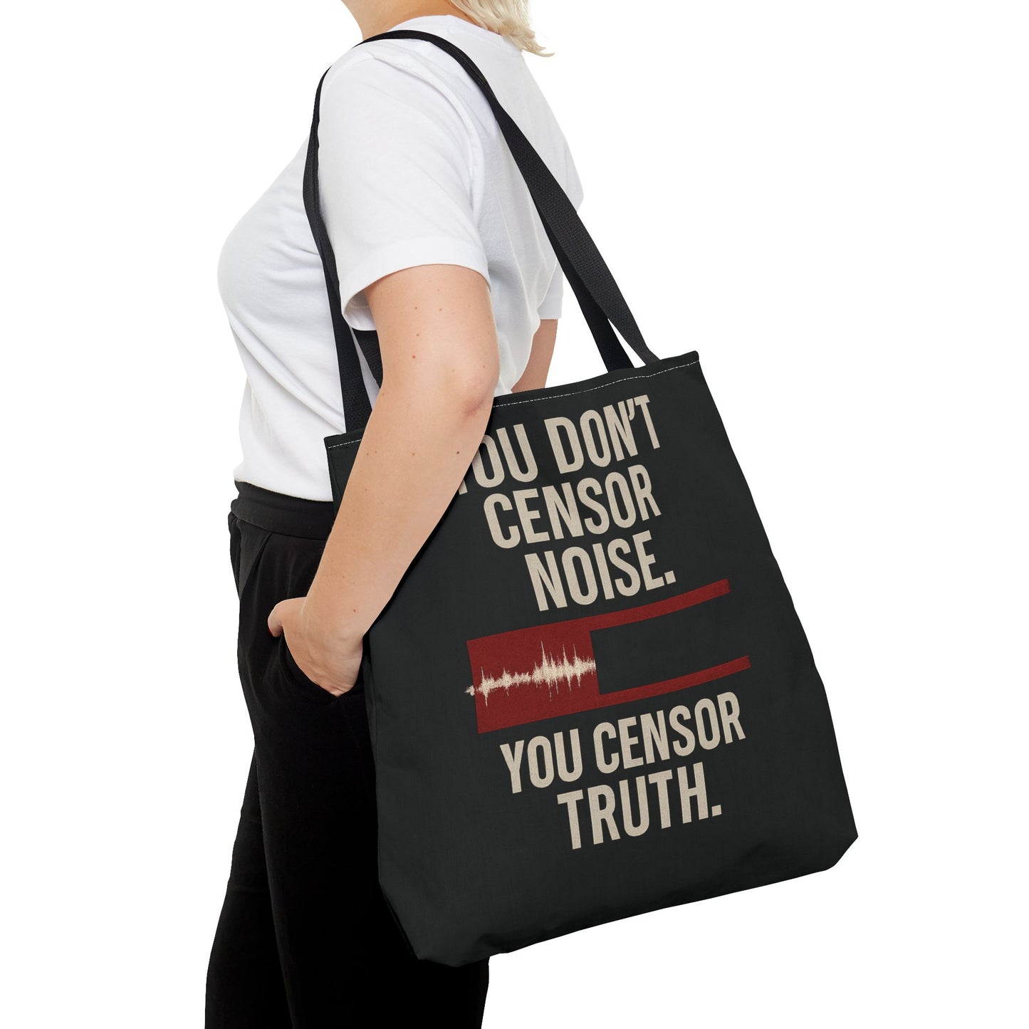 Censor Truth – Black Edition  Tote Bag