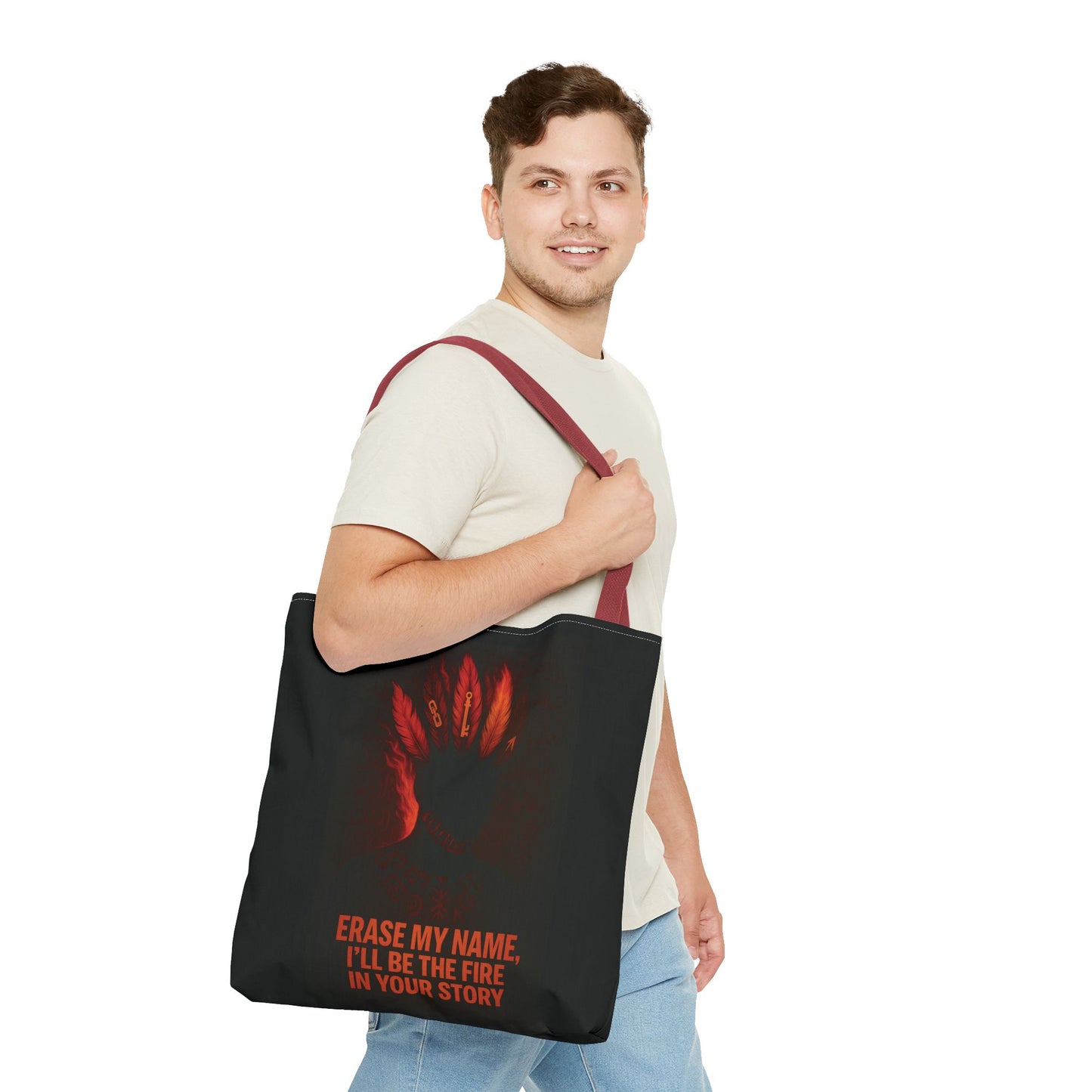 Fire in Your Story – Statement Tote