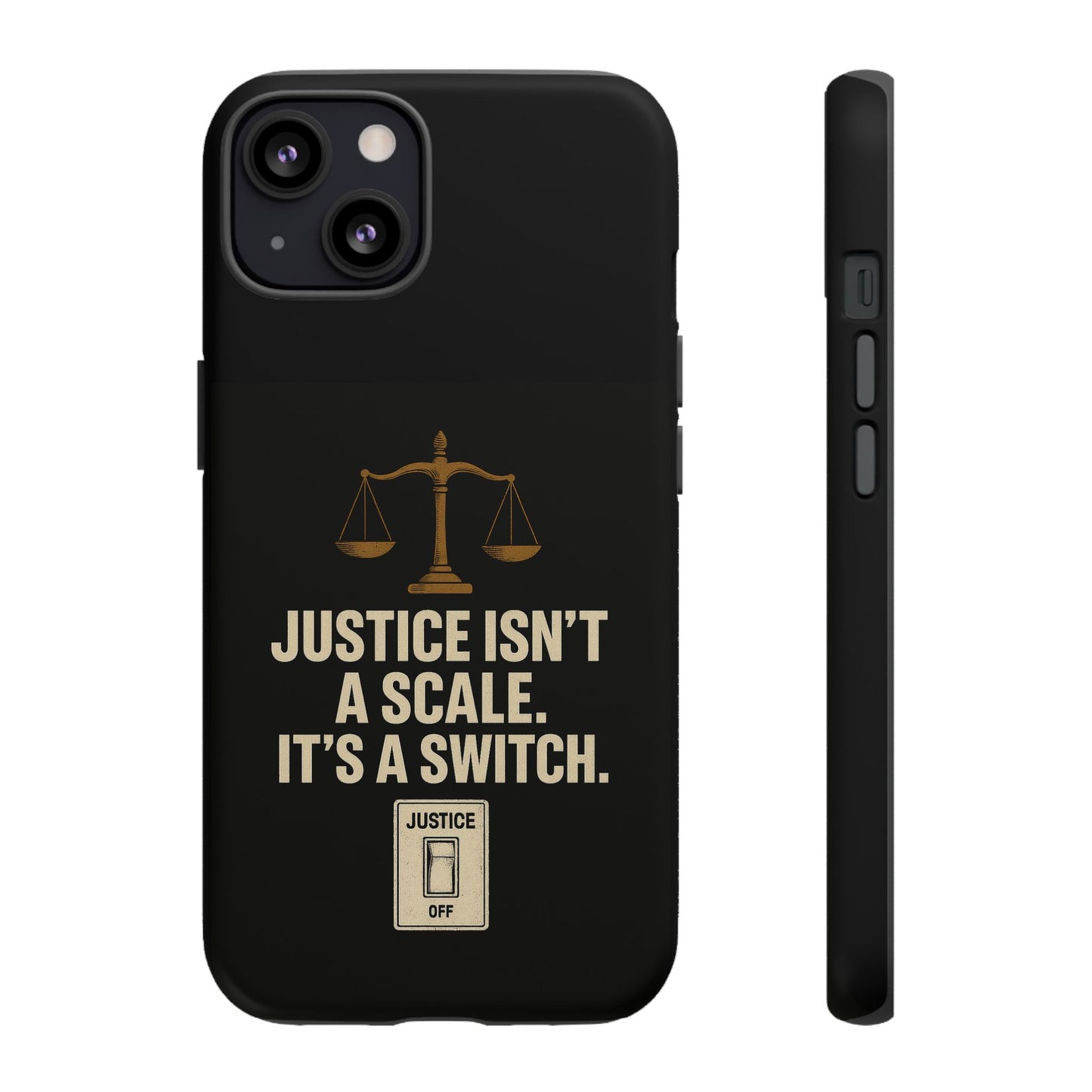 Justice Isn’t a Scale, It’s a Switch – Activist Statement Case