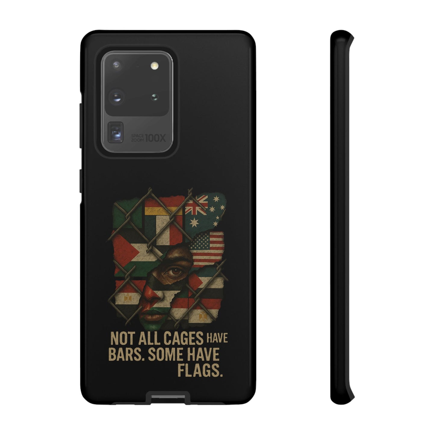 Not All Cages Have Flags Phone Case