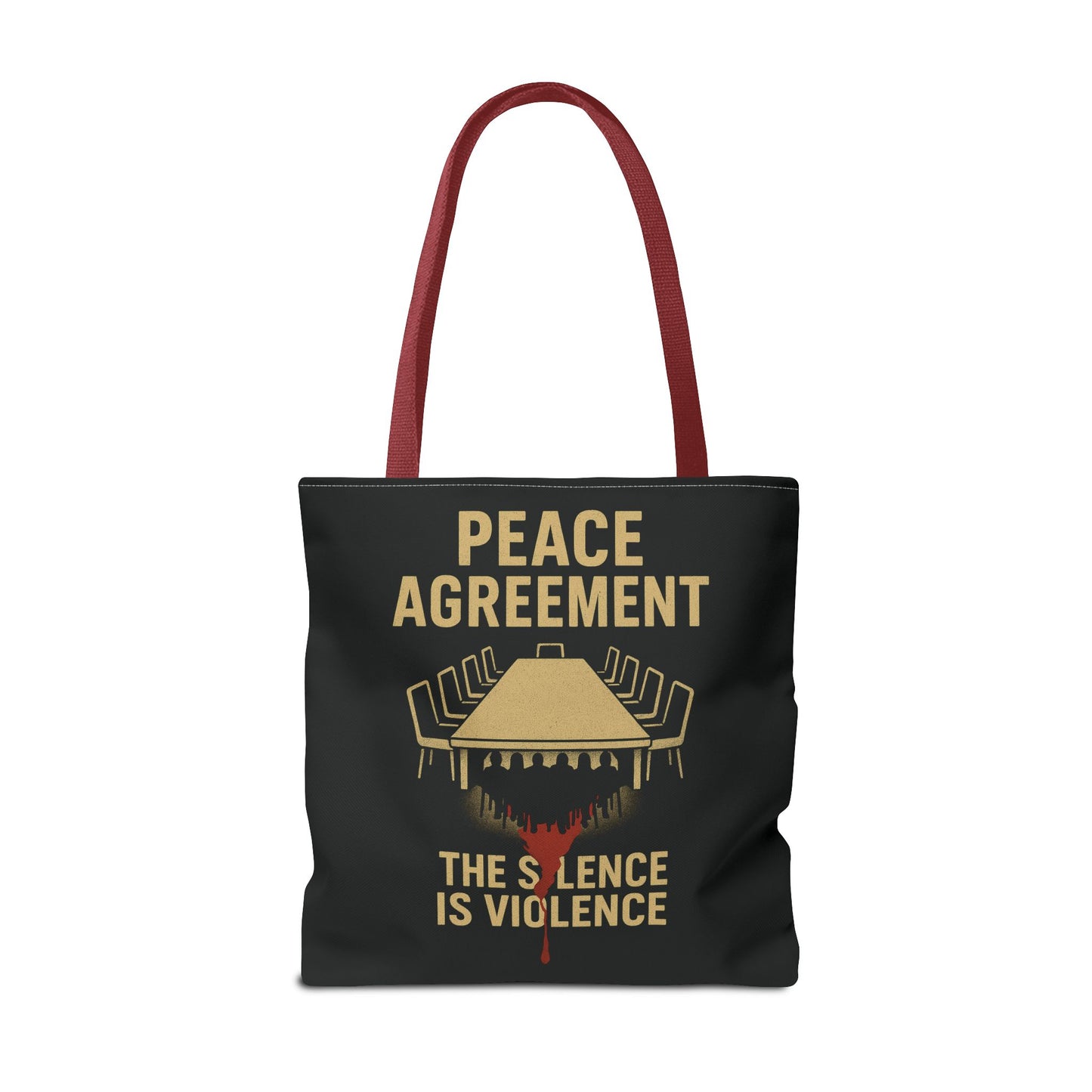 Peace Agreement: Silence is Violence Tote