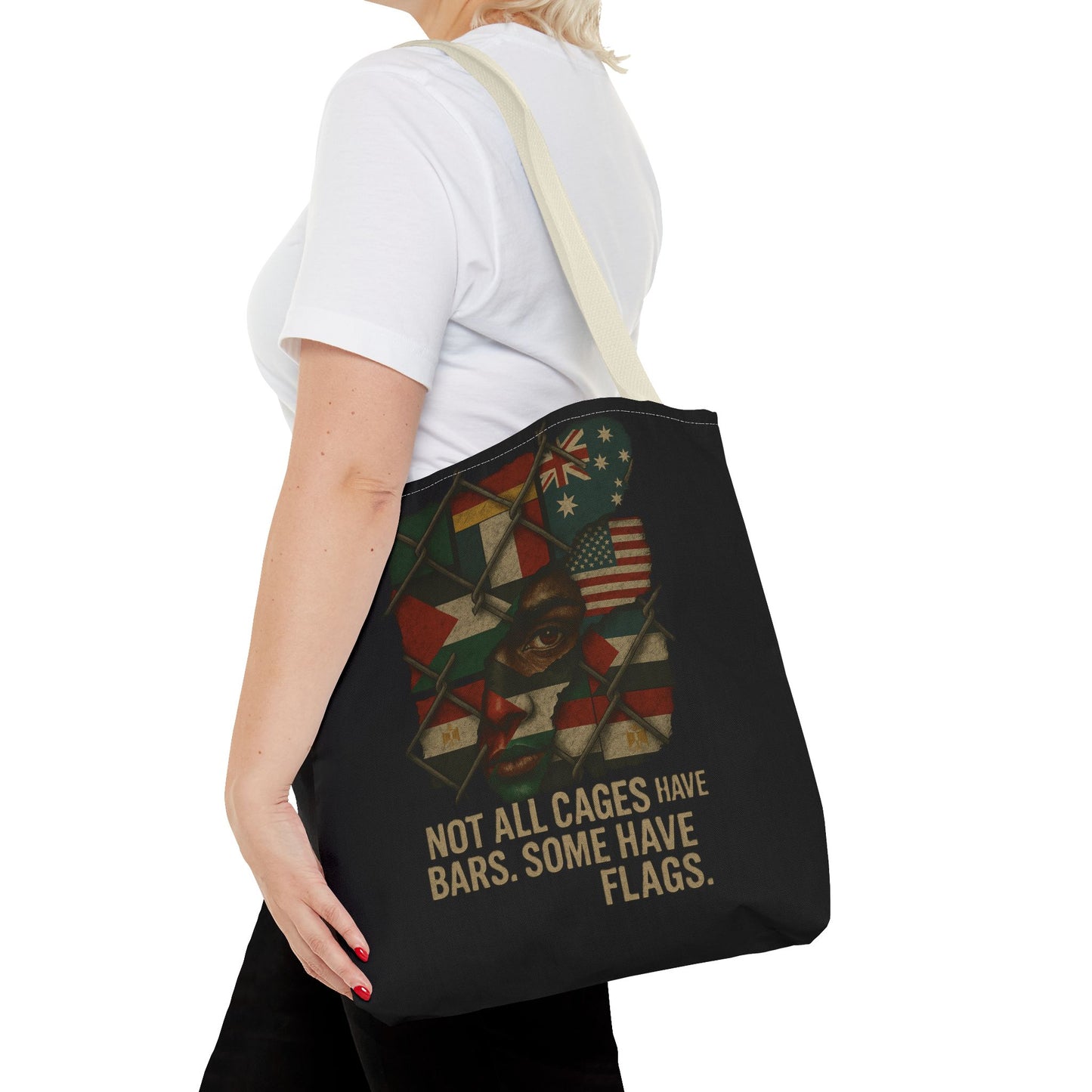 Not All Cages Have Flags – Tote Bag