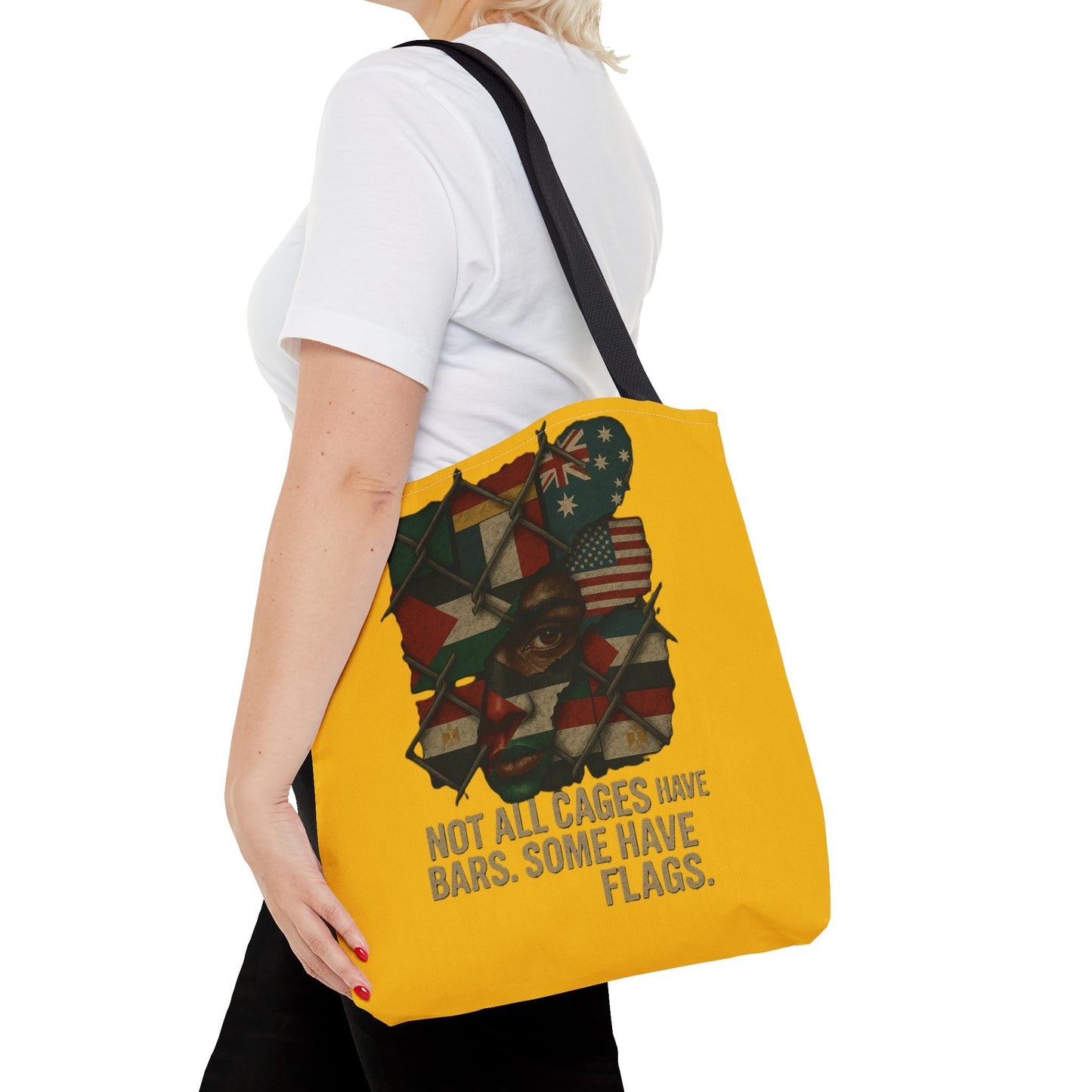 Not All Cages Have Flags – Tote Bag