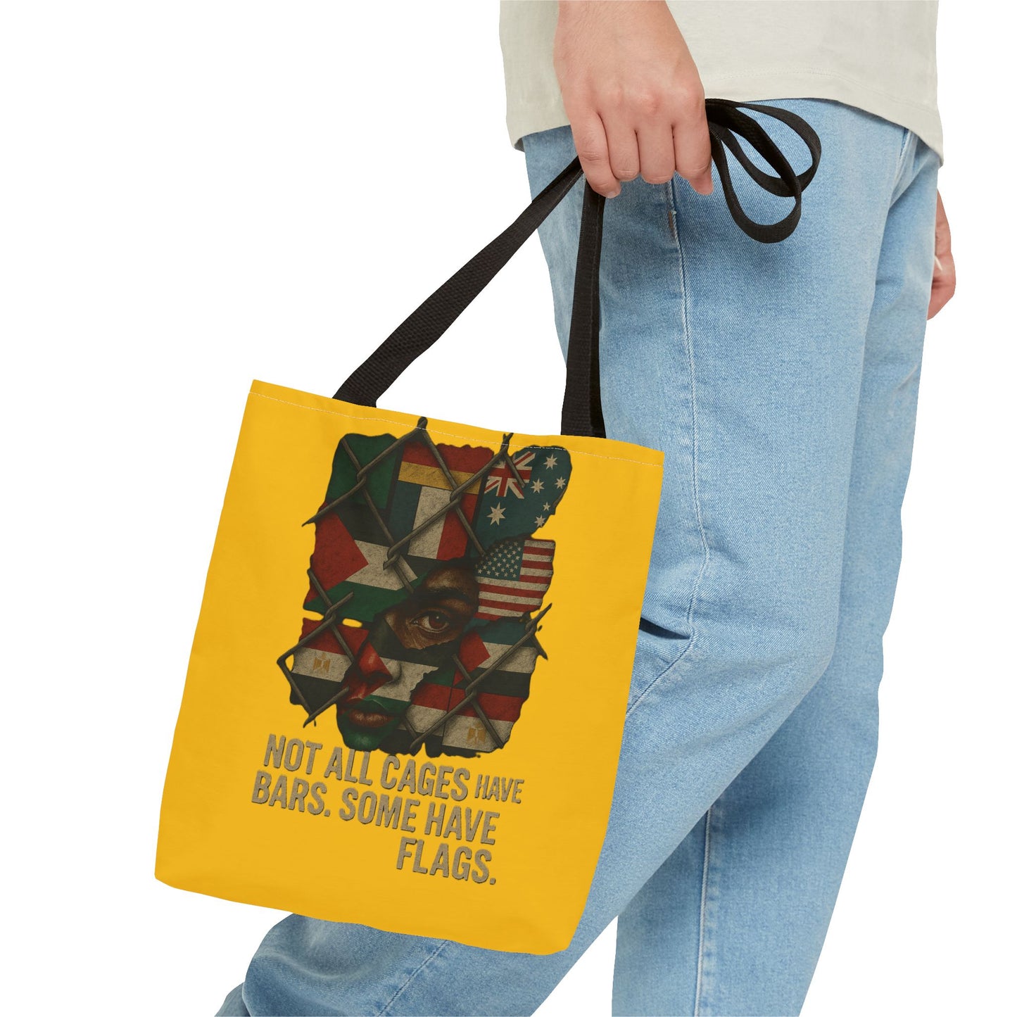 Not All Cages Have Flags – Tote Bag