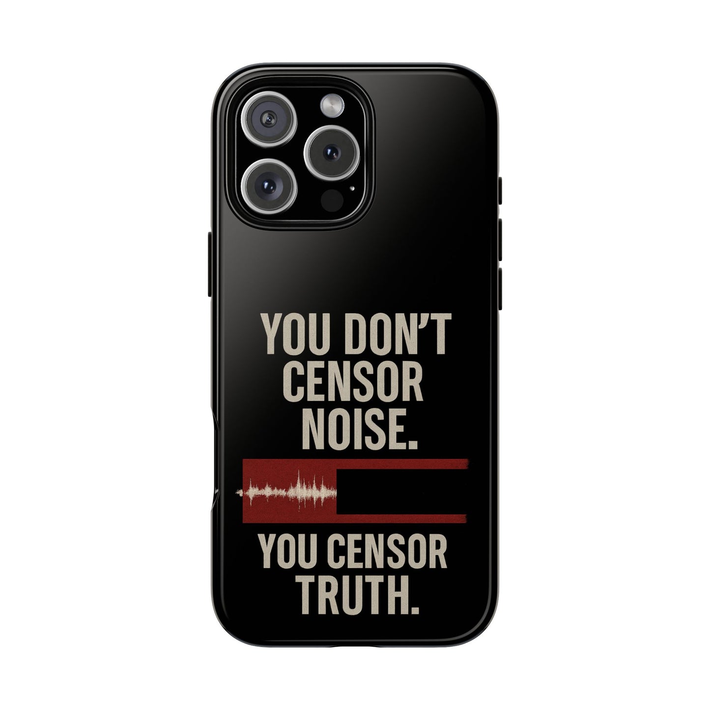Censor Truth – Black Edition Phone Case