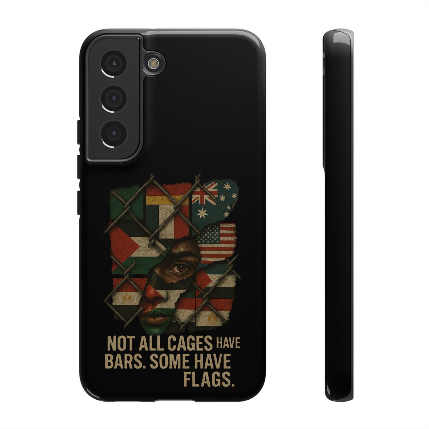Not All Cages Have Flags Phone Case