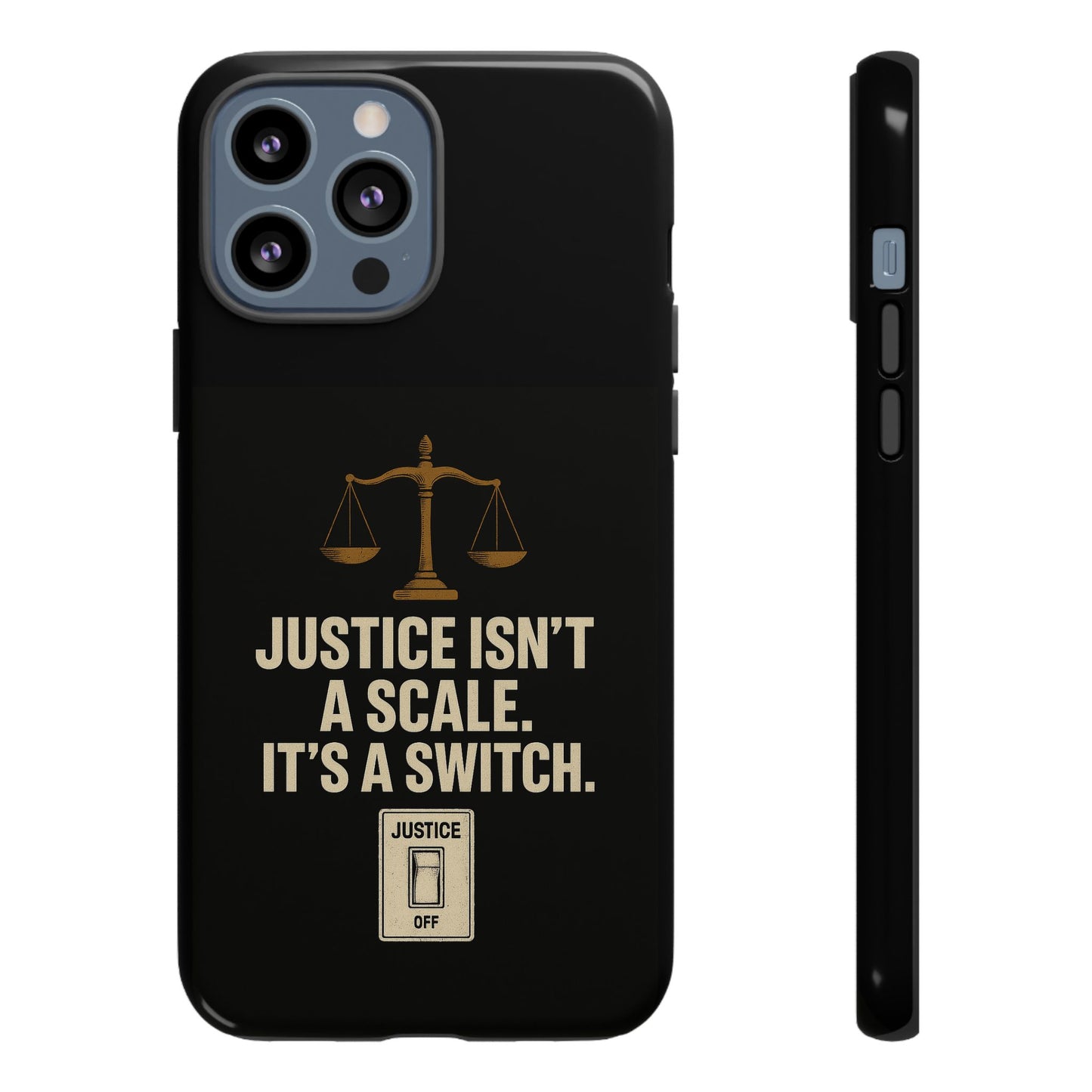 Justice Isn’t a Scale, It’s a Switch – Activist Statement Case