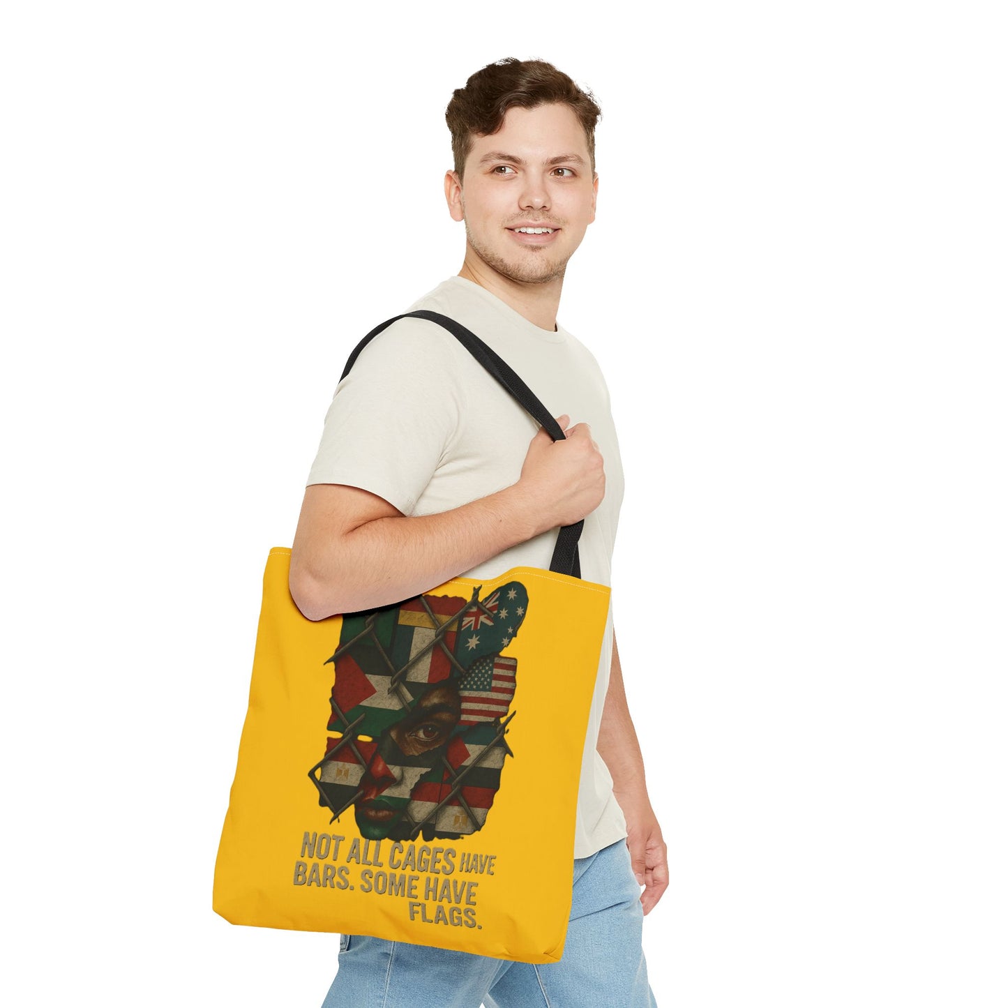 Not All Cages Have Flags – Tote Bag
