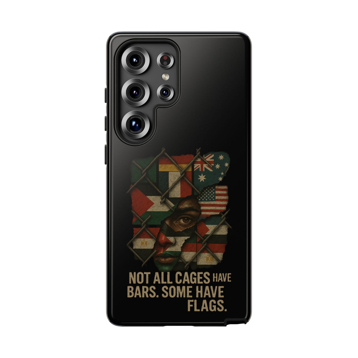 Not All Cages Have Flags Phone Case