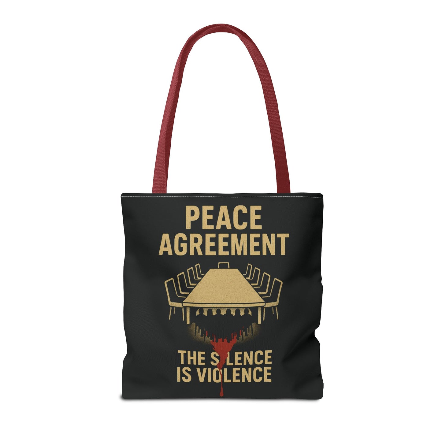 Peace Agreement: Silence is Violence Tote