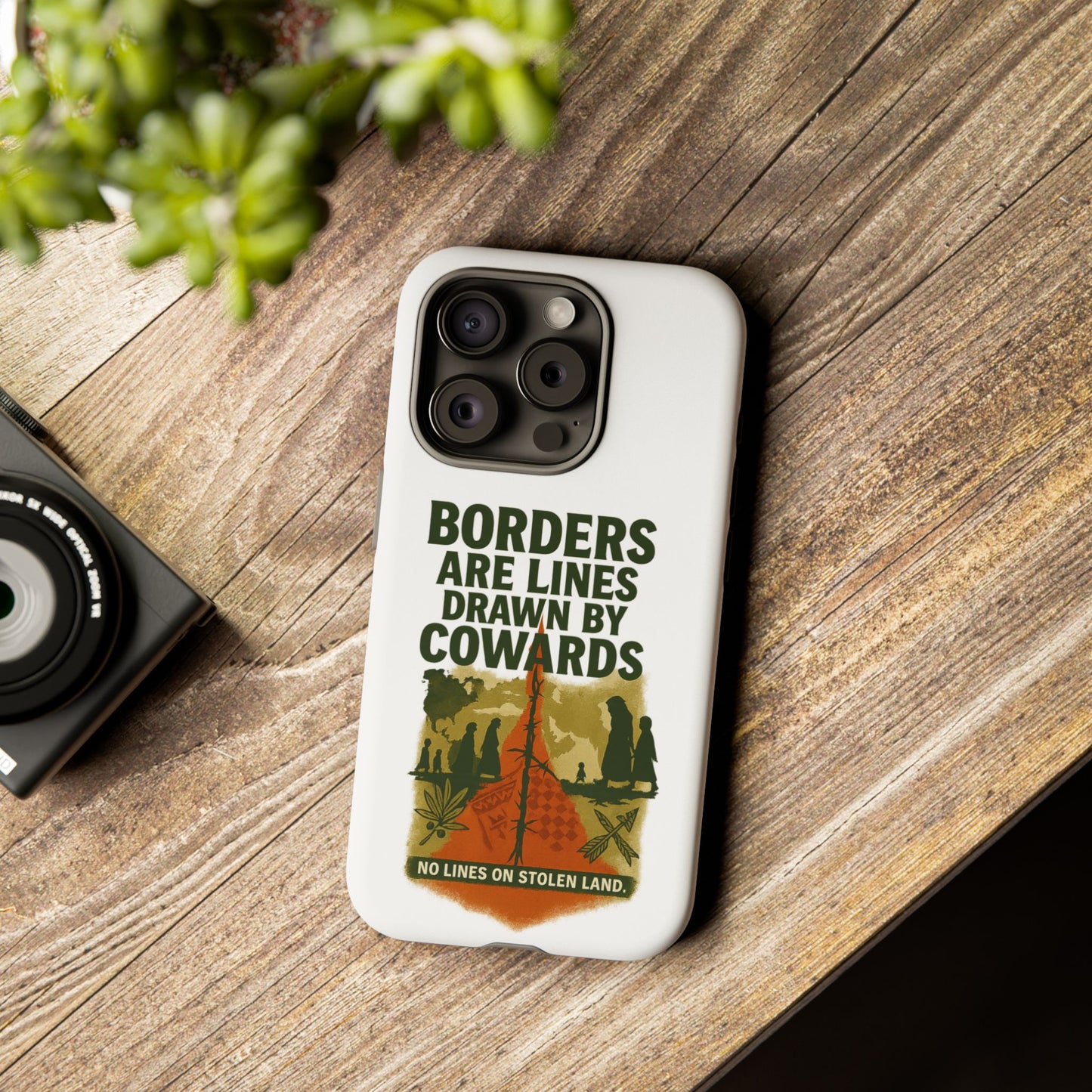 Borders Are Lines Drawn by Cowards Case