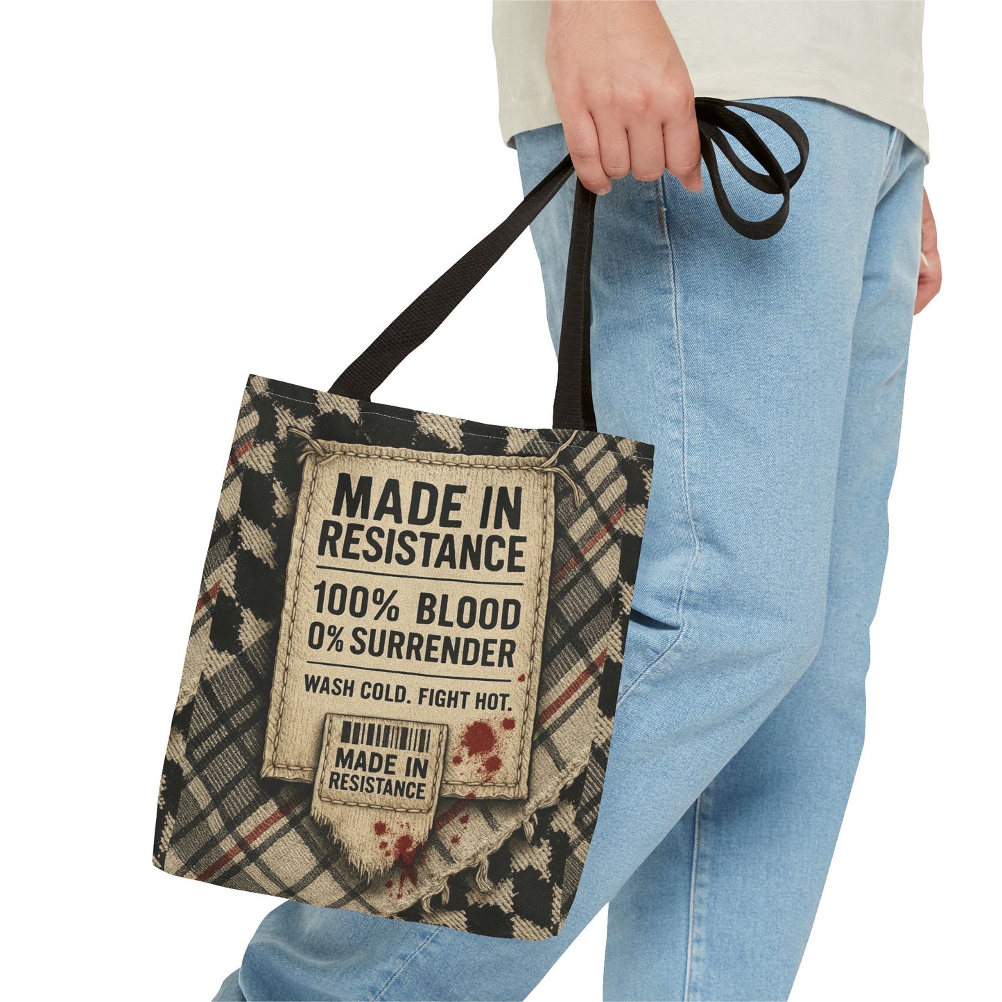 Made in Resistance – Blood & Truth Series Tote Bag