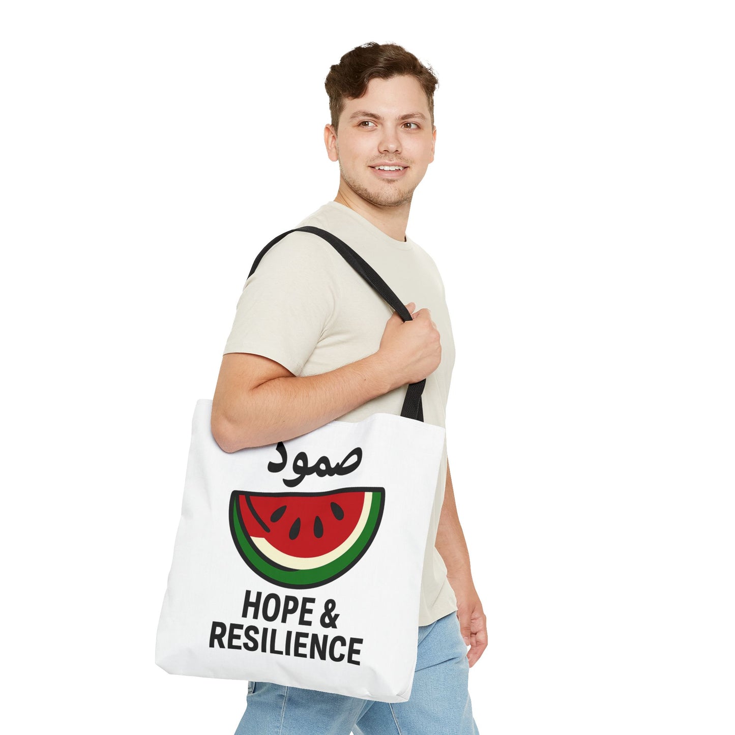 Hope & Resilience – Canvas Tote Bag
