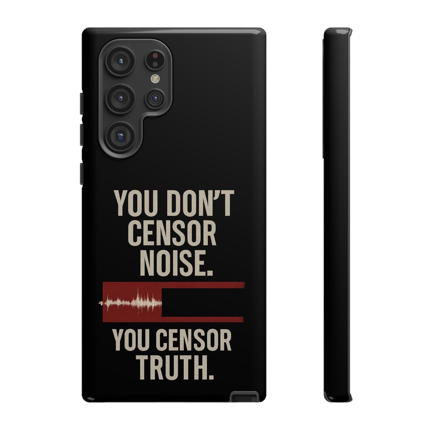 Censor Truth – Black Edition Phone Case