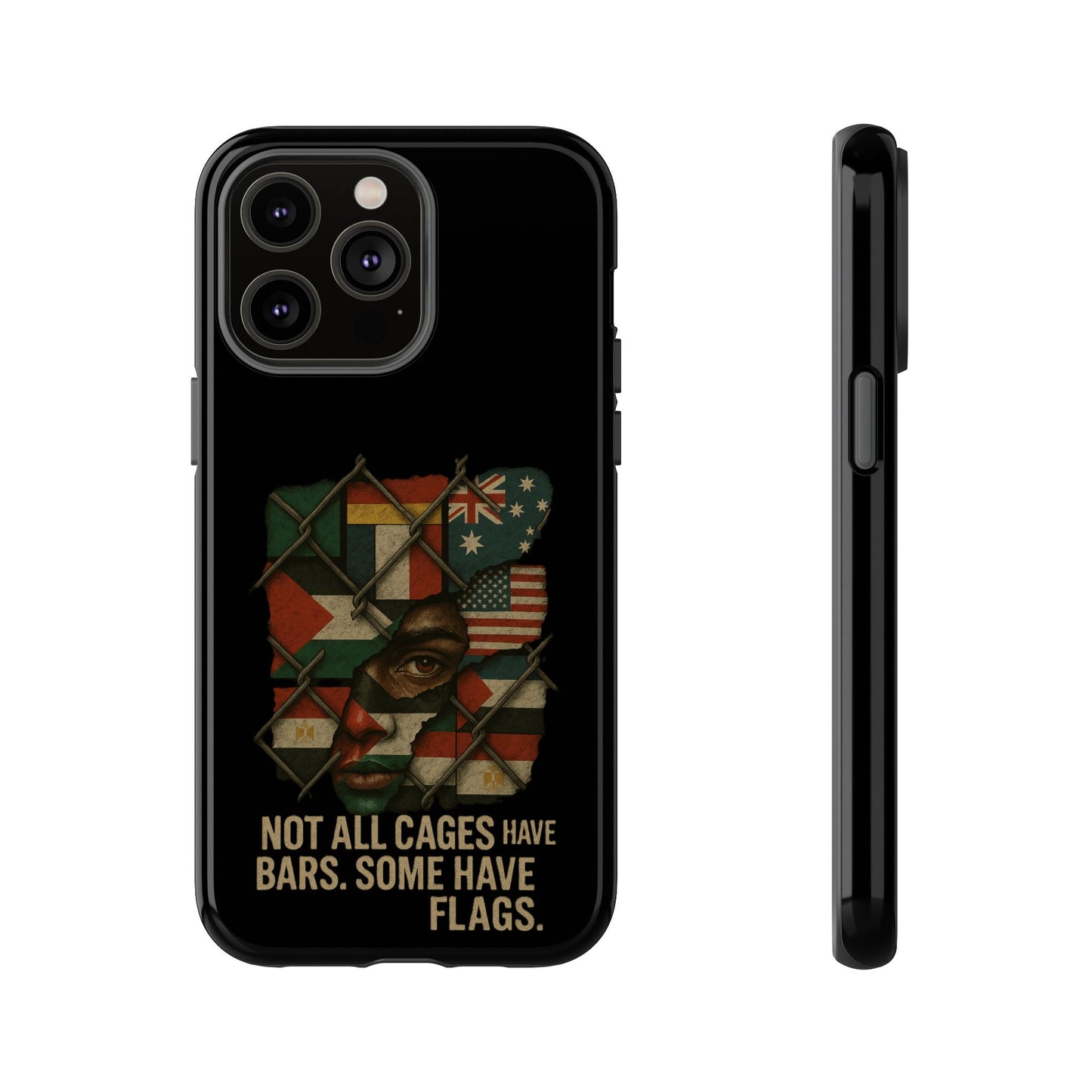 Not All Cages Have Flags Phone Case