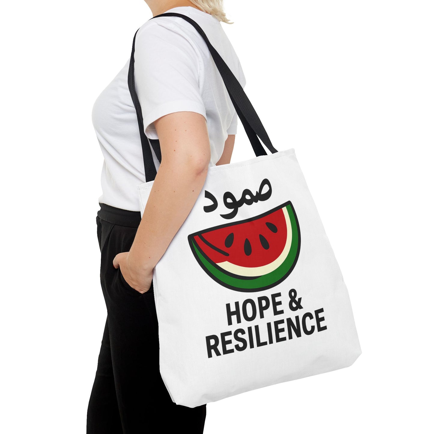 Hope & Resilience – Canvas Tote Bag