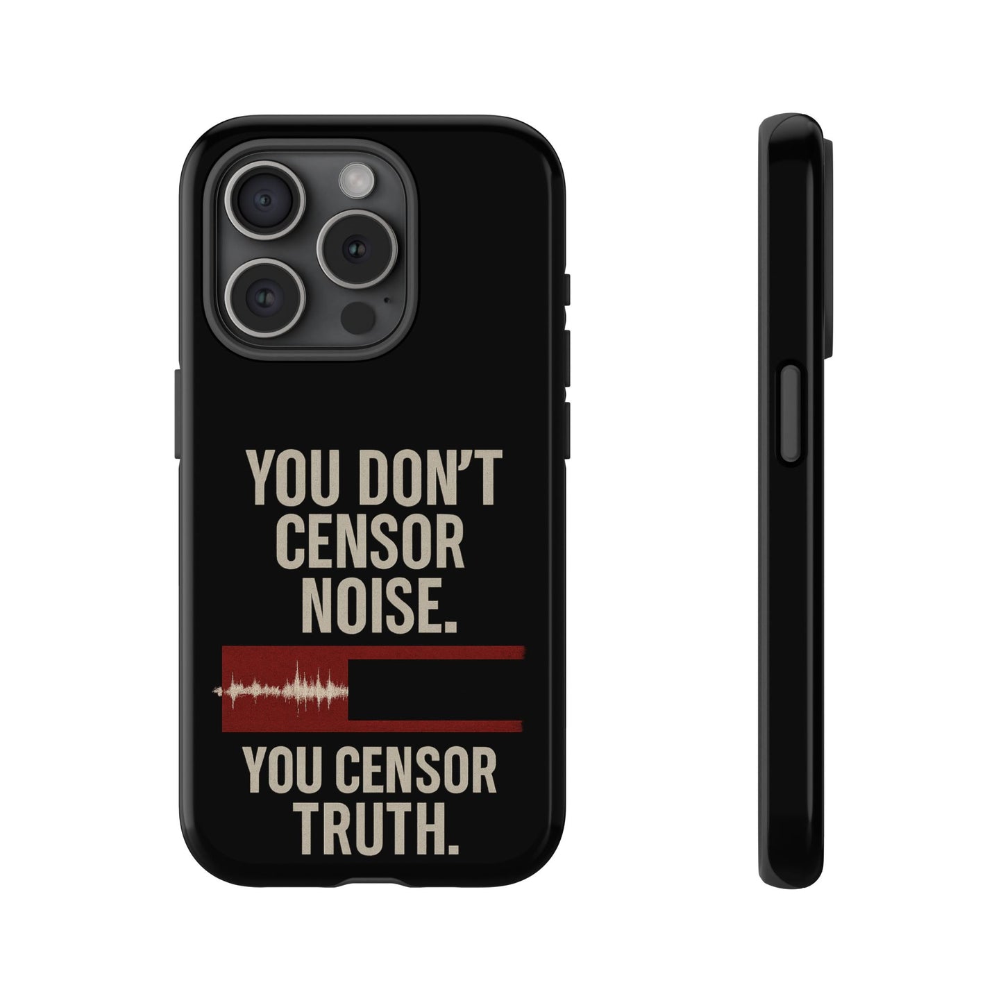 Censor Truth – Black Edition Phone Case