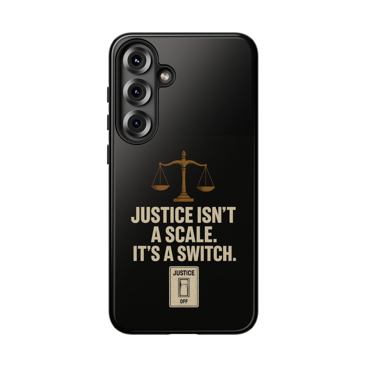 Justice Isn’t a Scale, It’s a Switch – Activist Statement Case