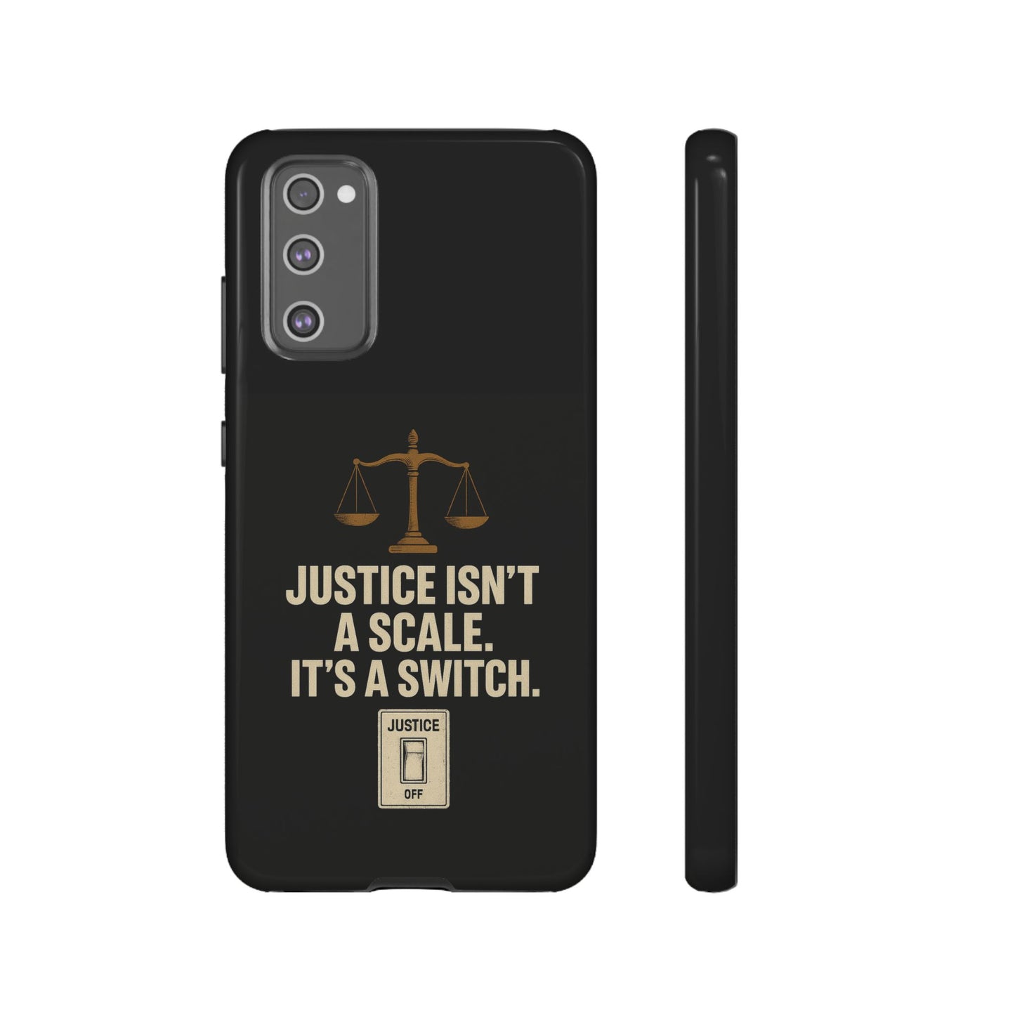 Justice Isn’t a Scale, It’s a Switch – Activist Statement Case