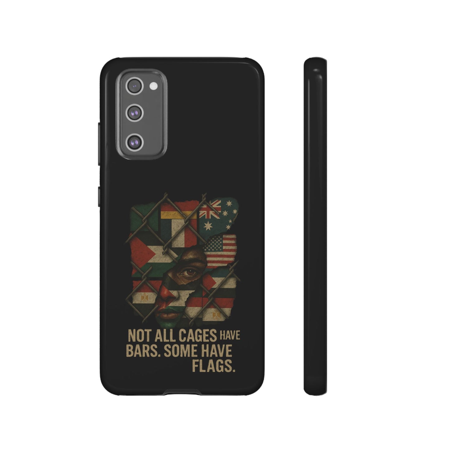 Not All Cages Have Flags Phone Case