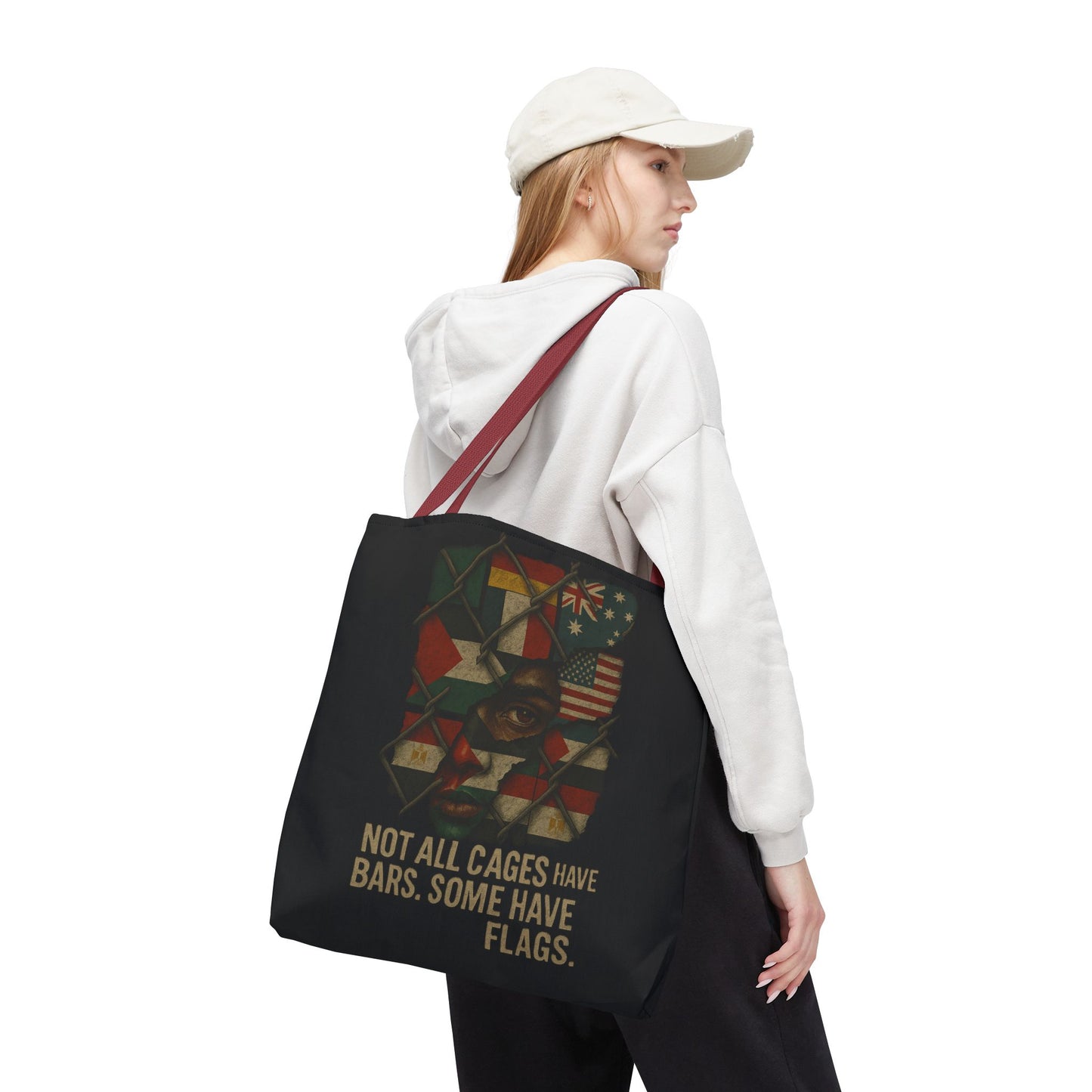 Not All Cages Have Flags – Tote Bag