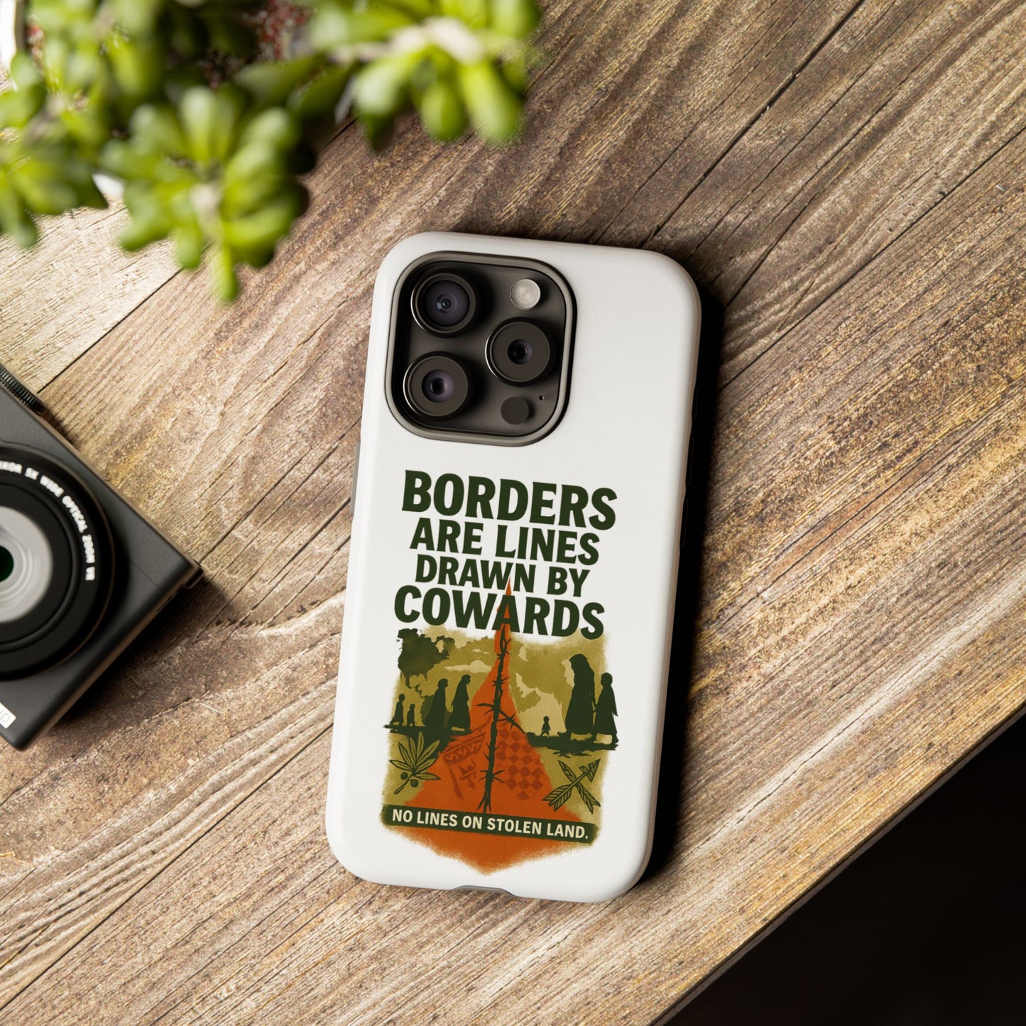 Borders Are Lines Drawn by Cowards Case