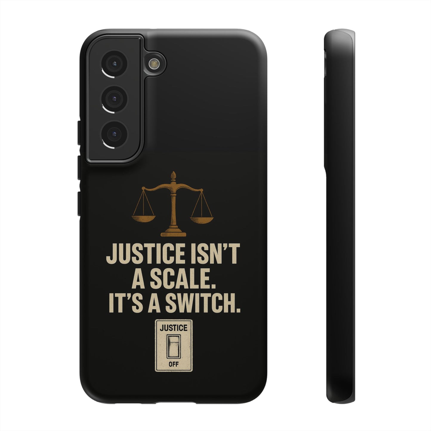 Justice Isn’t a Scale, It’s a Switch – Activist Statement Case