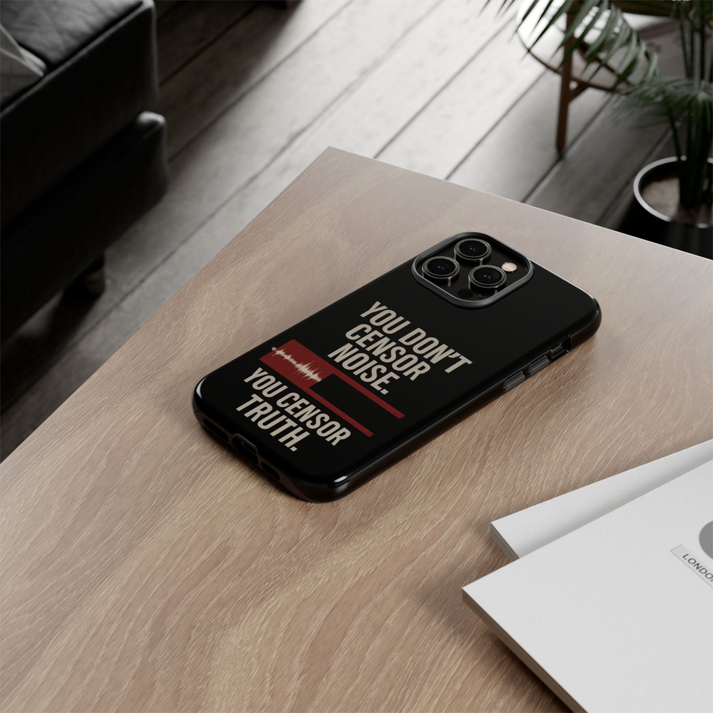 Censor Truth – Black Edition Phone Case