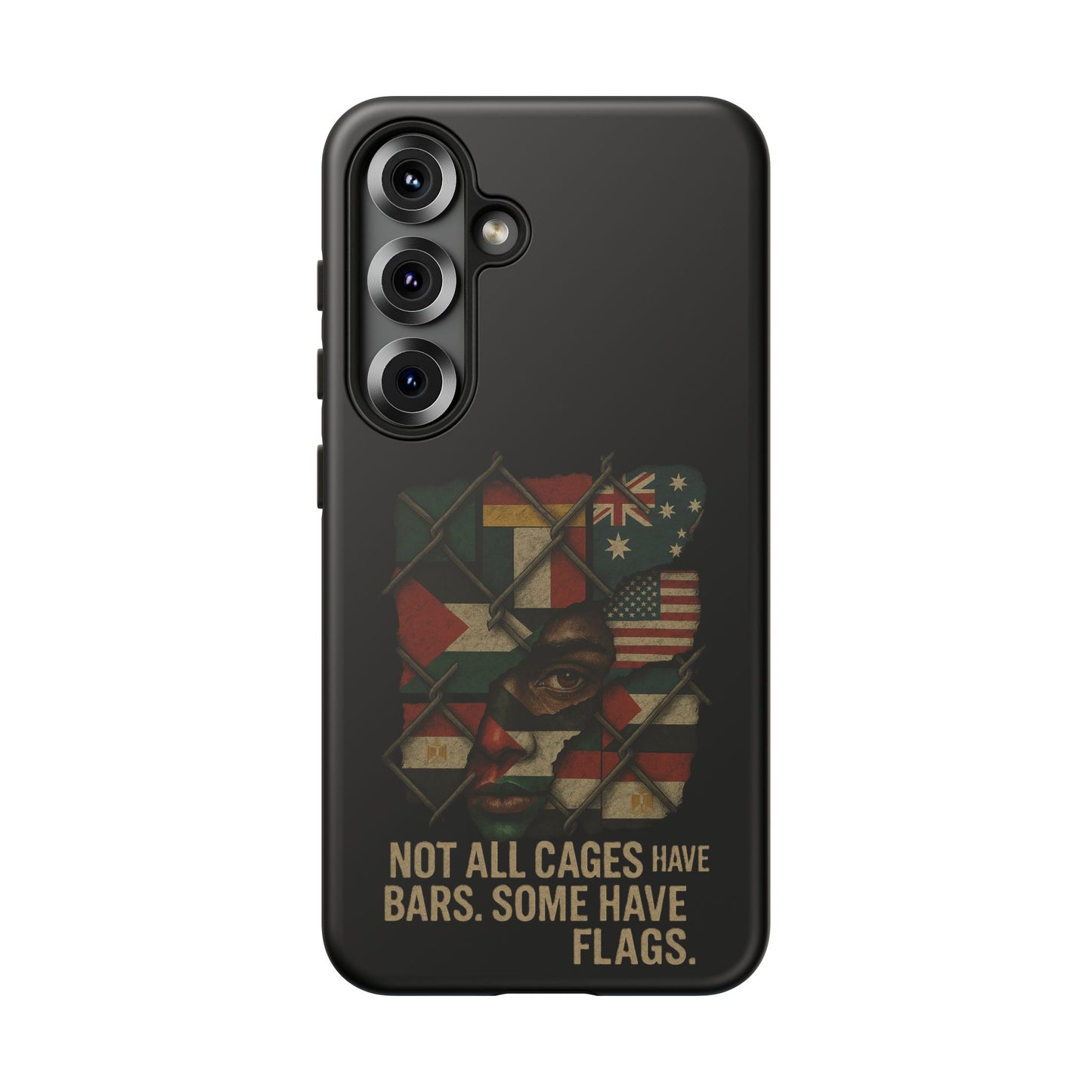 Not All Cages Have Flags Phone Case