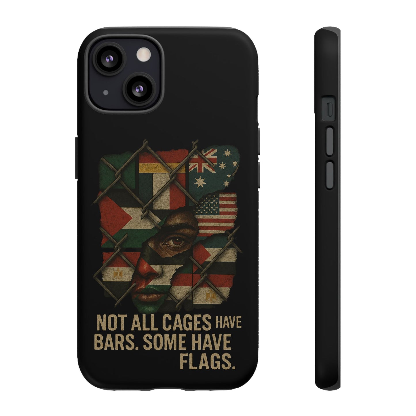 Not All Cages Have Flags Phone Case
