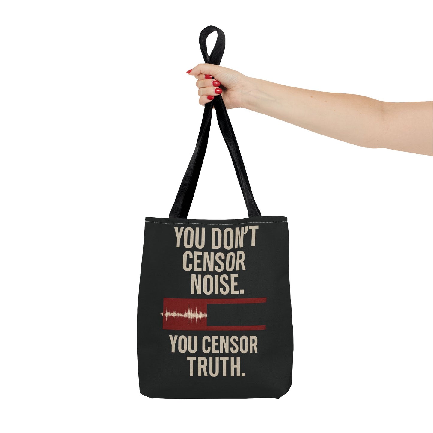 Censor Truth – Black Edition  Tote Bag