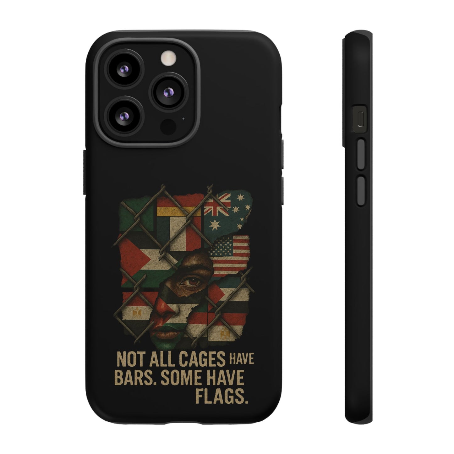 Not All Cages Have Flags Phone Case