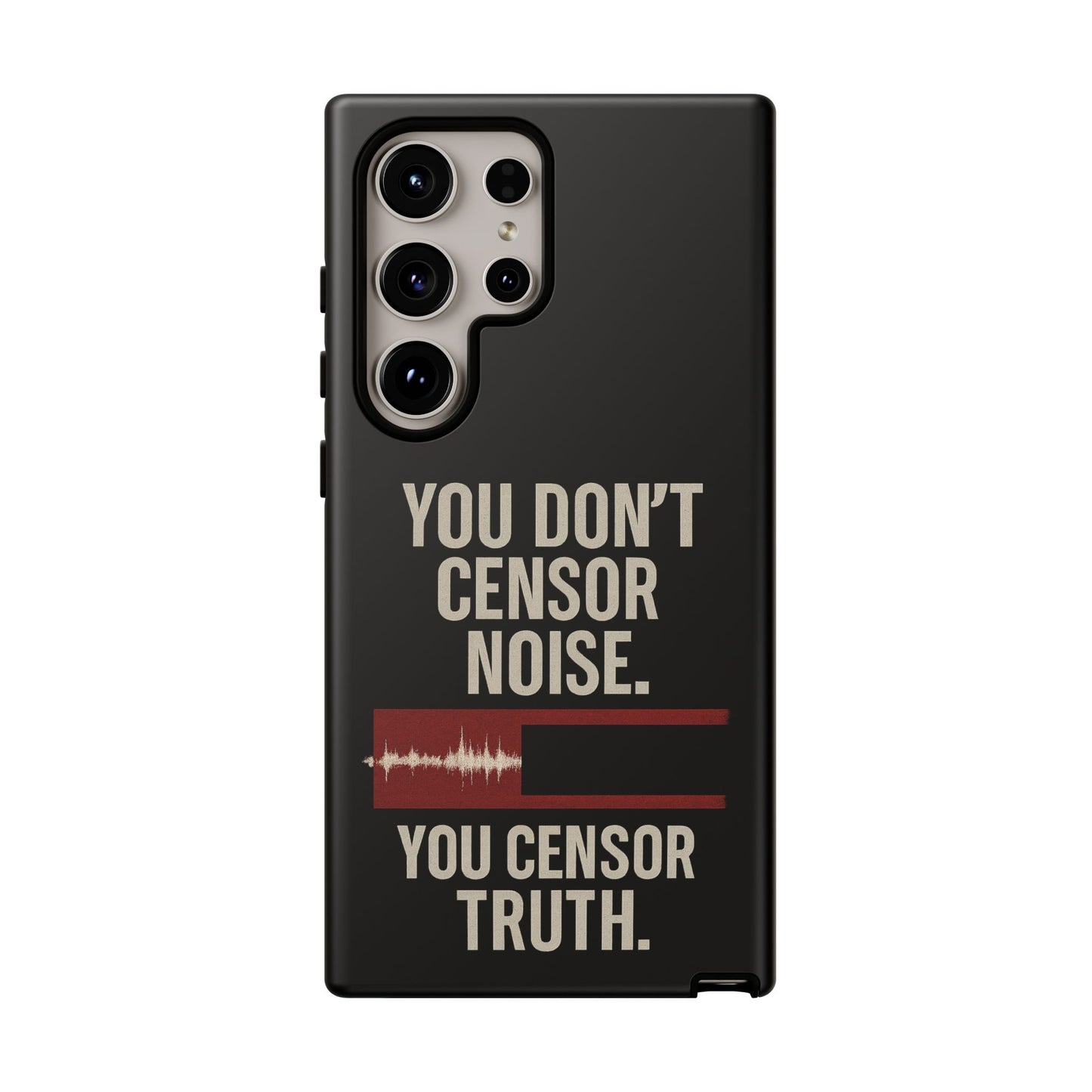 Censor Truth – Black Edition Phone Case