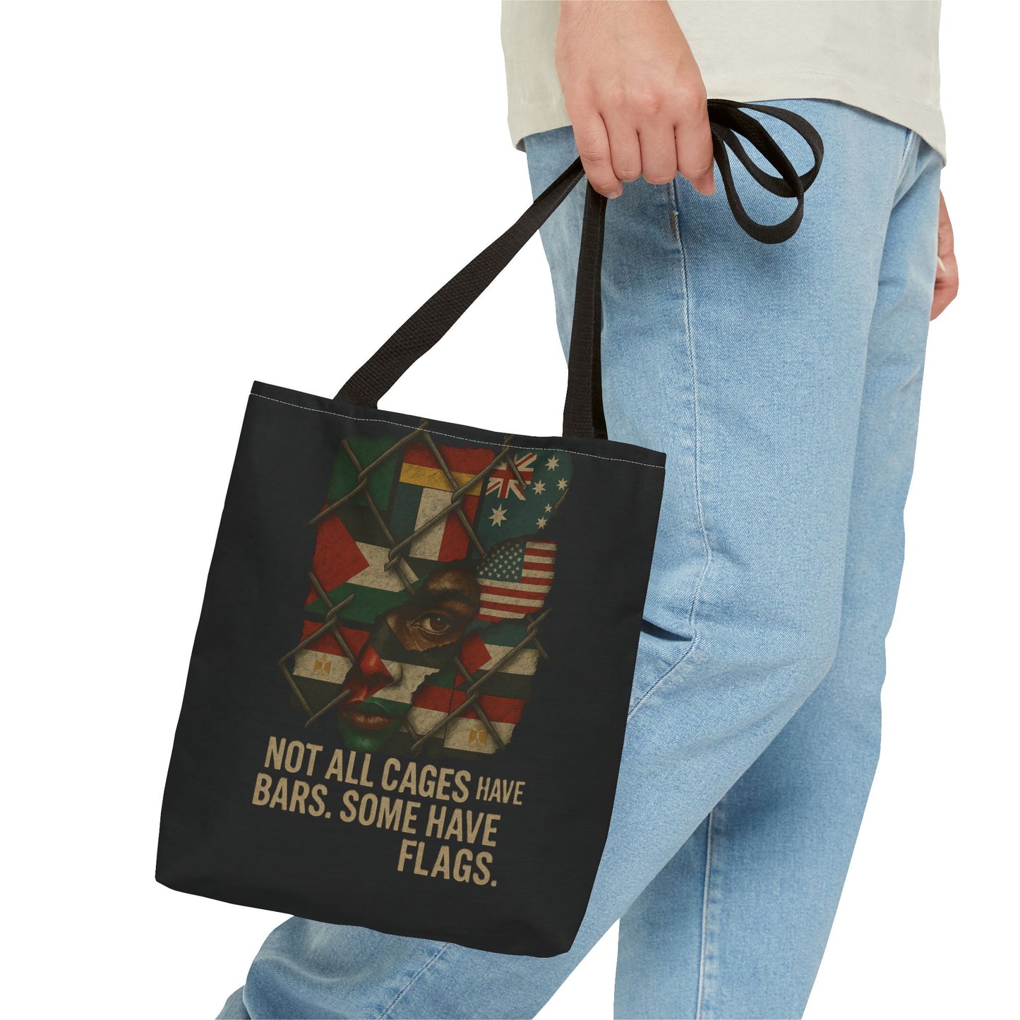 Not All Cages Have Flags – Tote Bag
