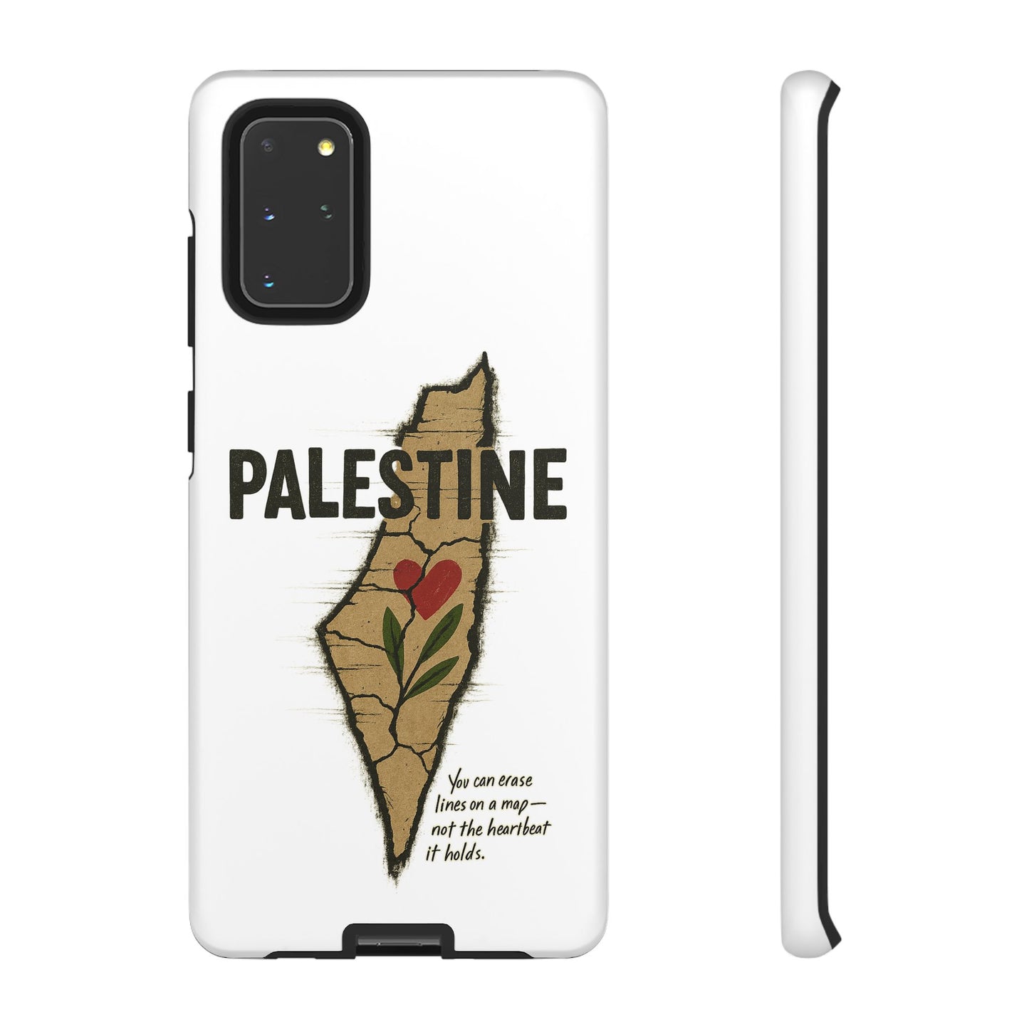 Palestine Heart – Roots & Blood Edition Phone Case