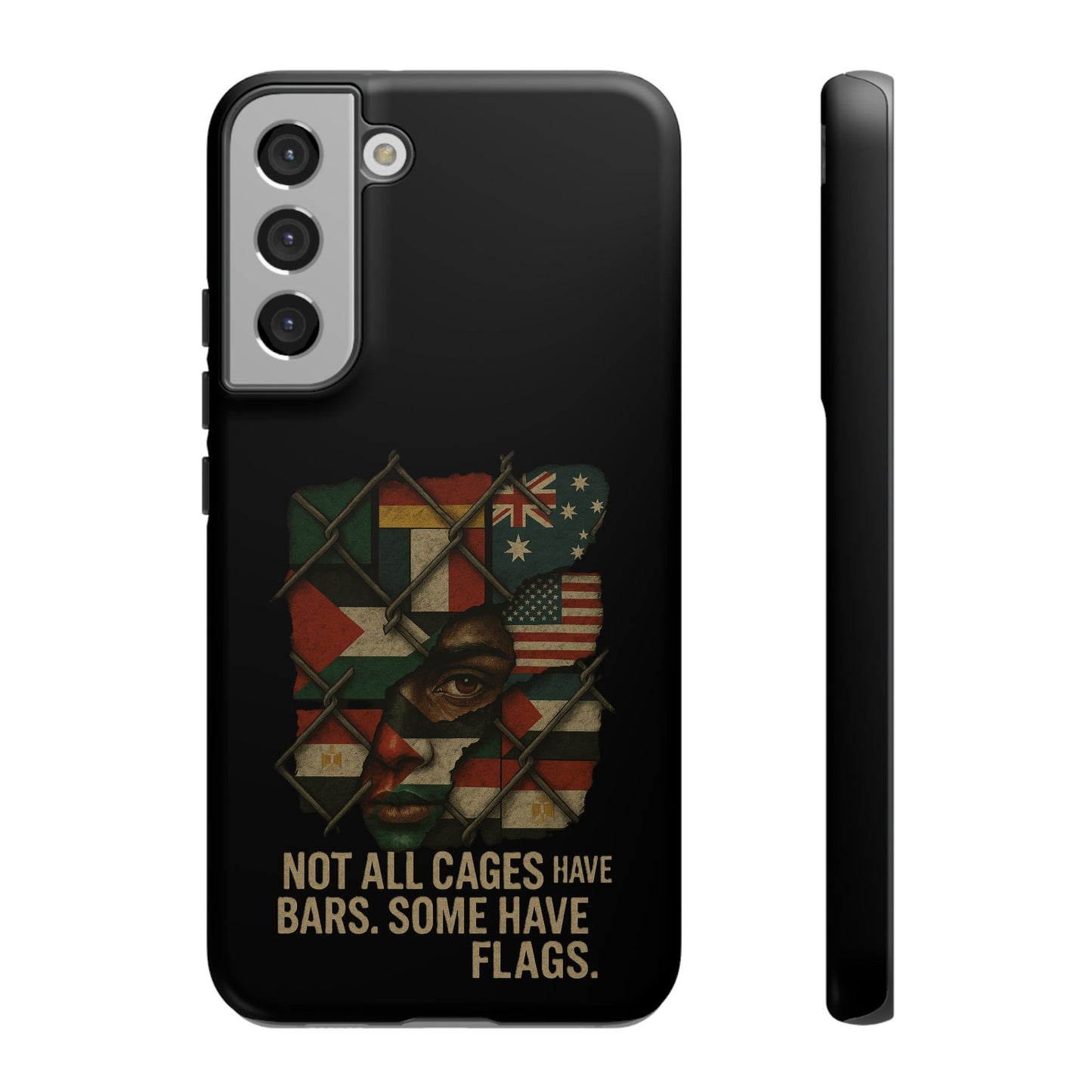 Not All Cages Have Flags Phone Case