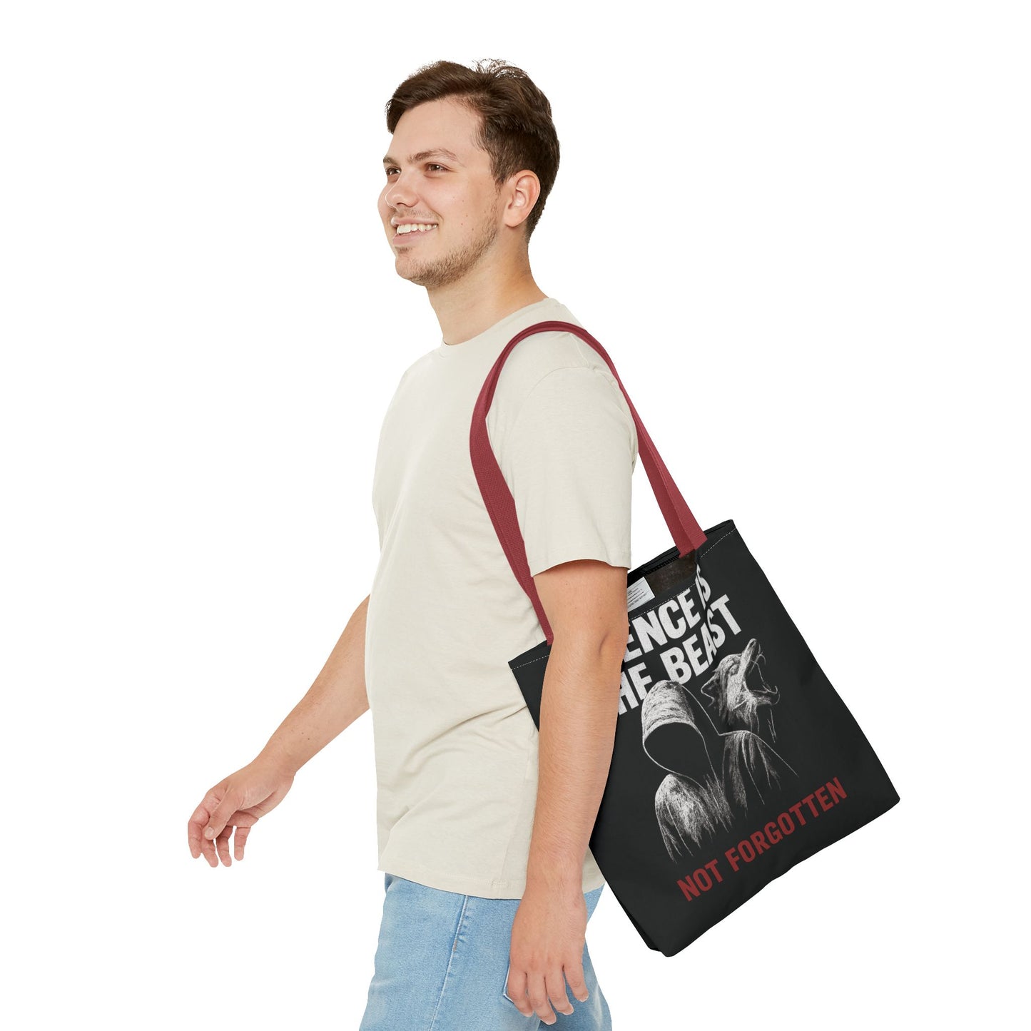 Silence is the Beast – Not Forgotten Tote