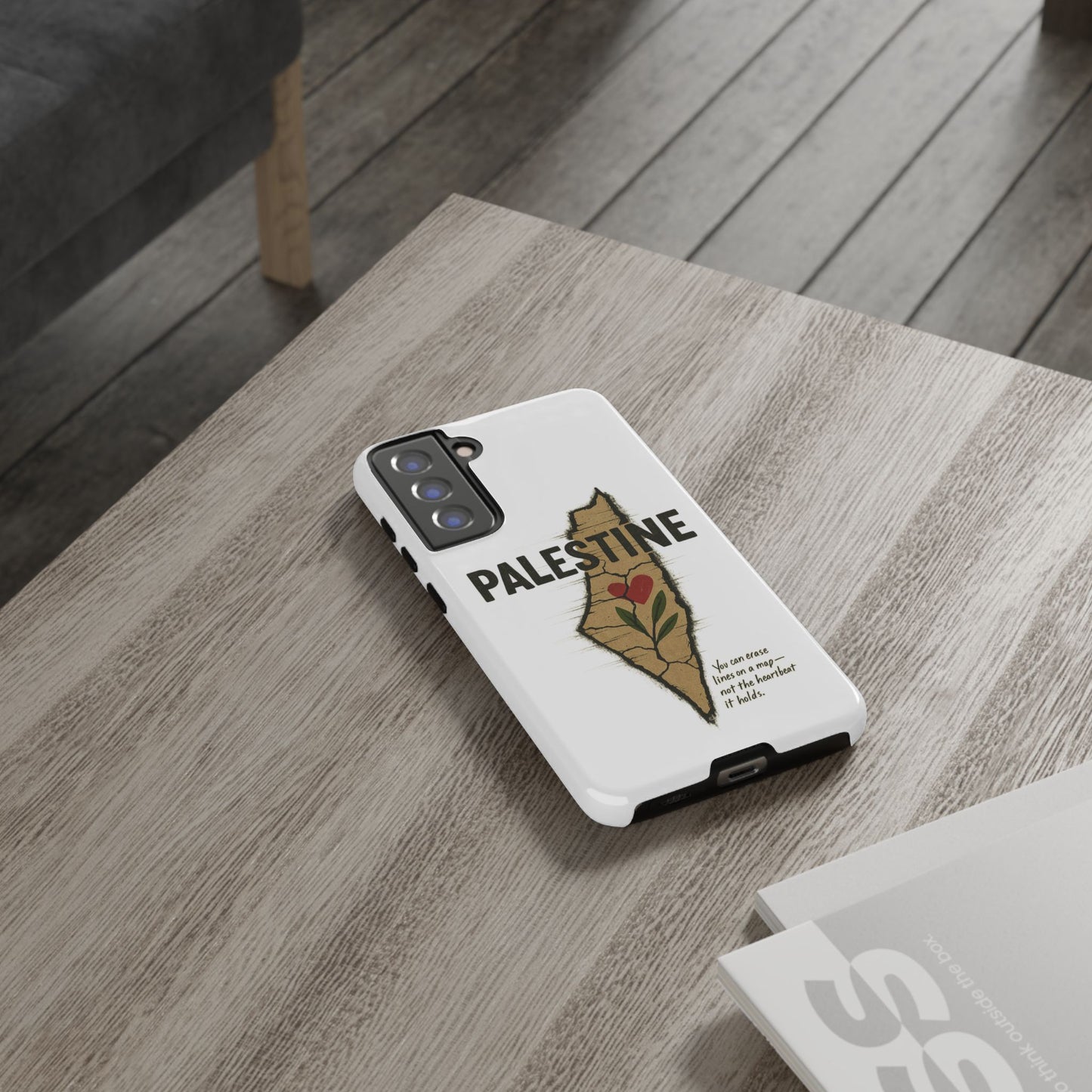 Palestine Heart – Roots & Blood Edition Phone Case