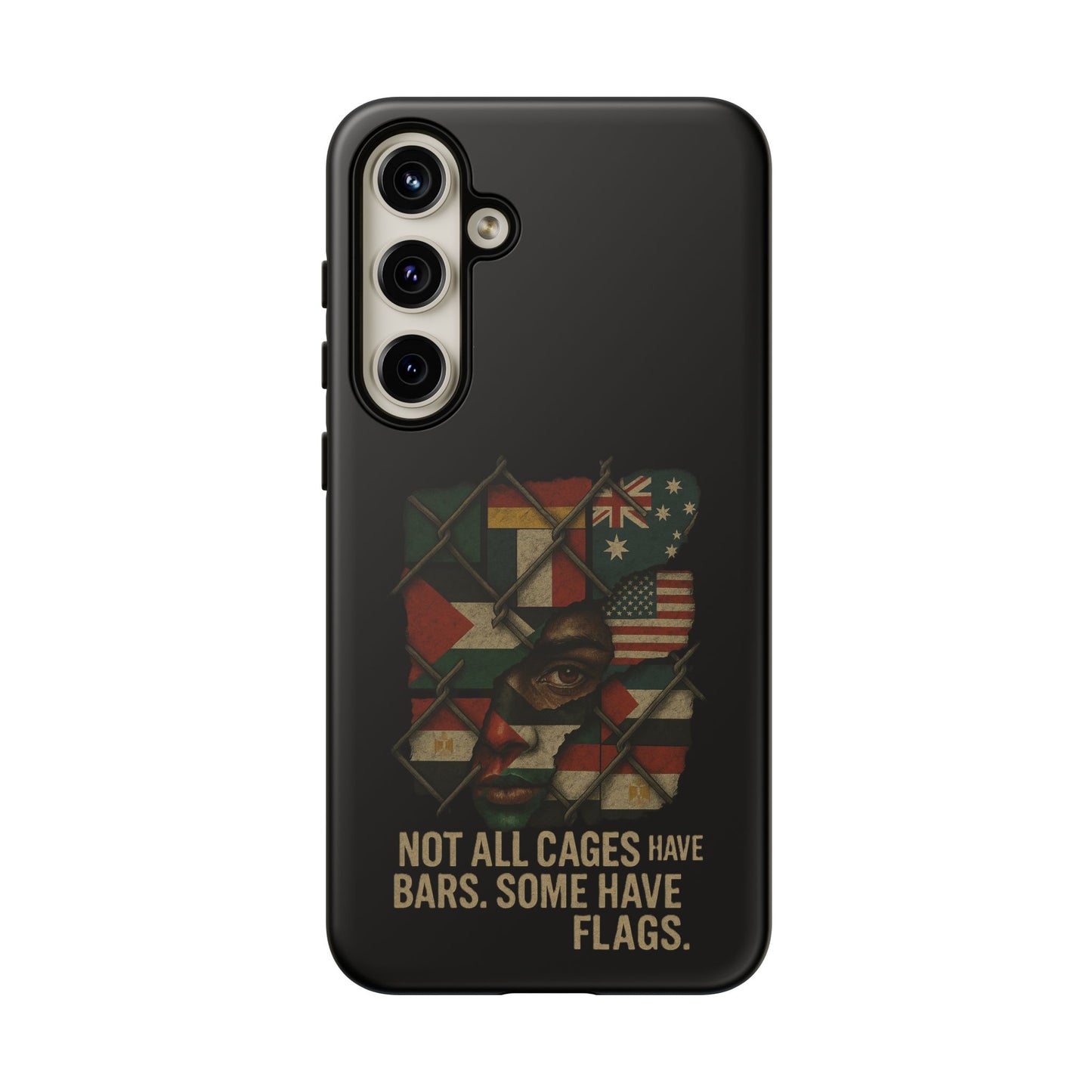 Not All Cages Have Flags Phone Case
