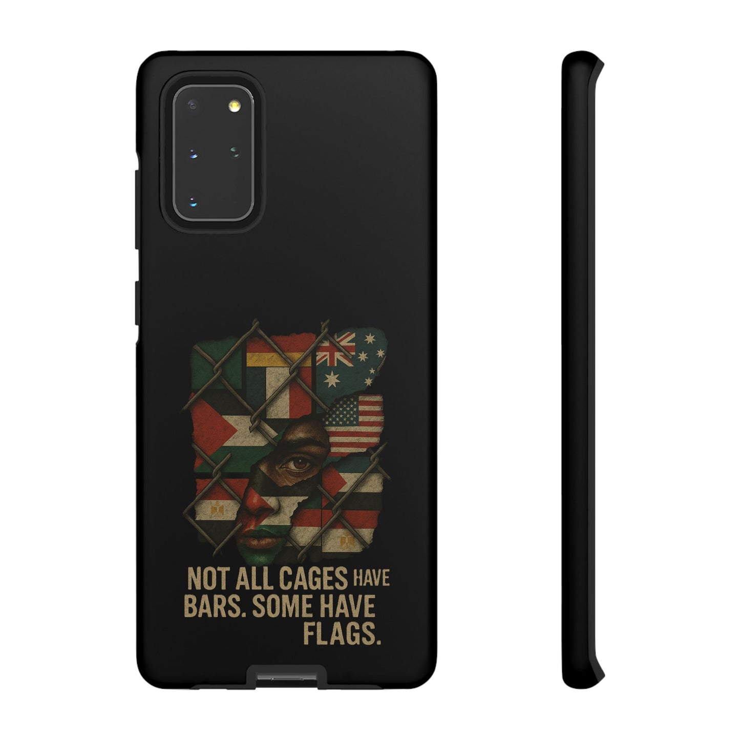 Not All Cages Have Flags Phone Case