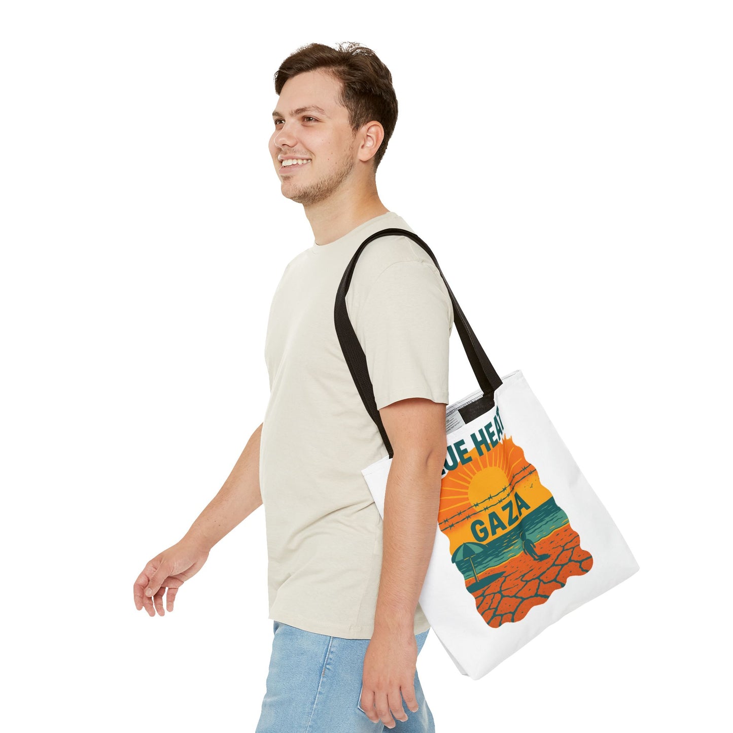 Blue Heat – Gaza Tote