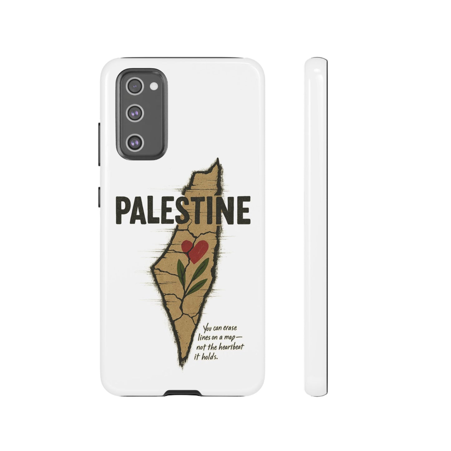 Palestine Heart – Roots & Blood Edition Phone Case