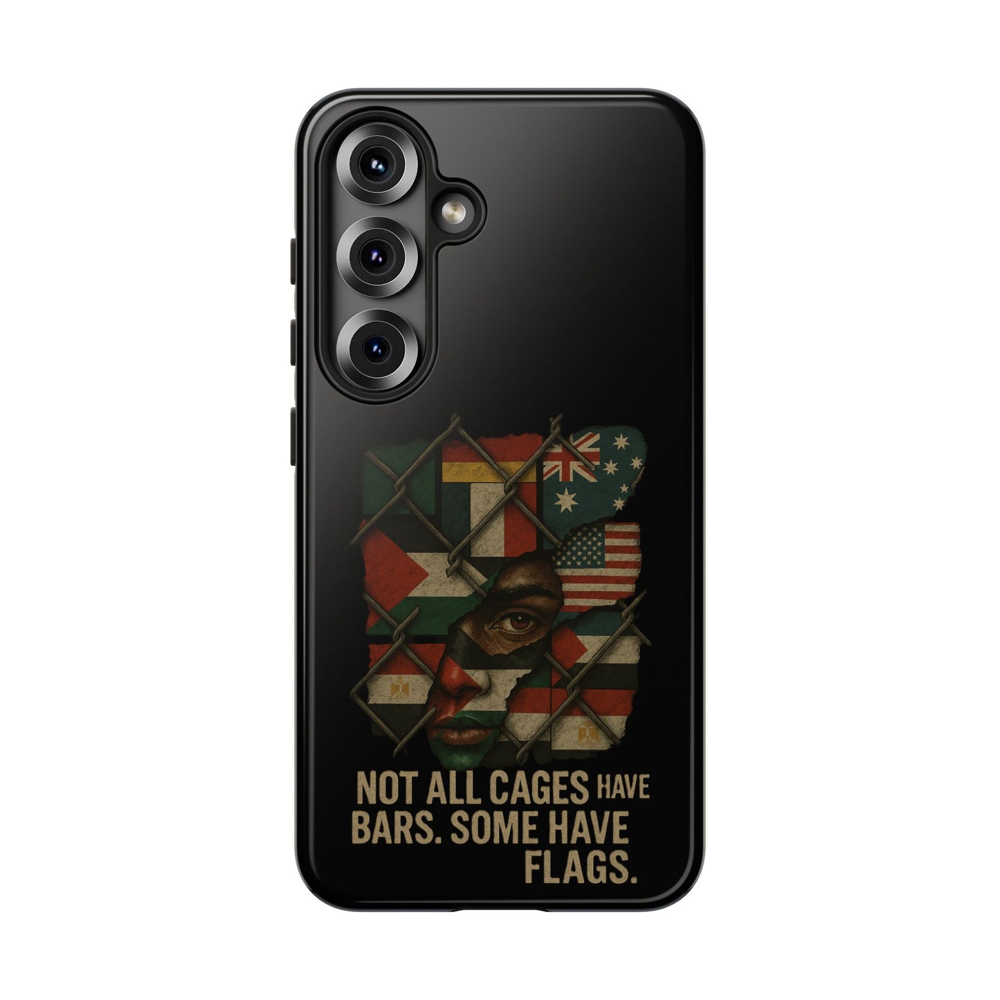 Not All Cages Have Flags Phone Case