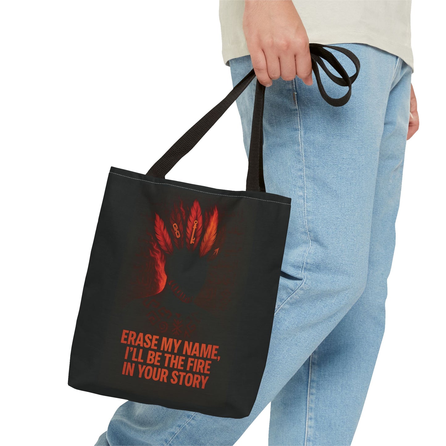 Fire in Your Story – Statement Tote