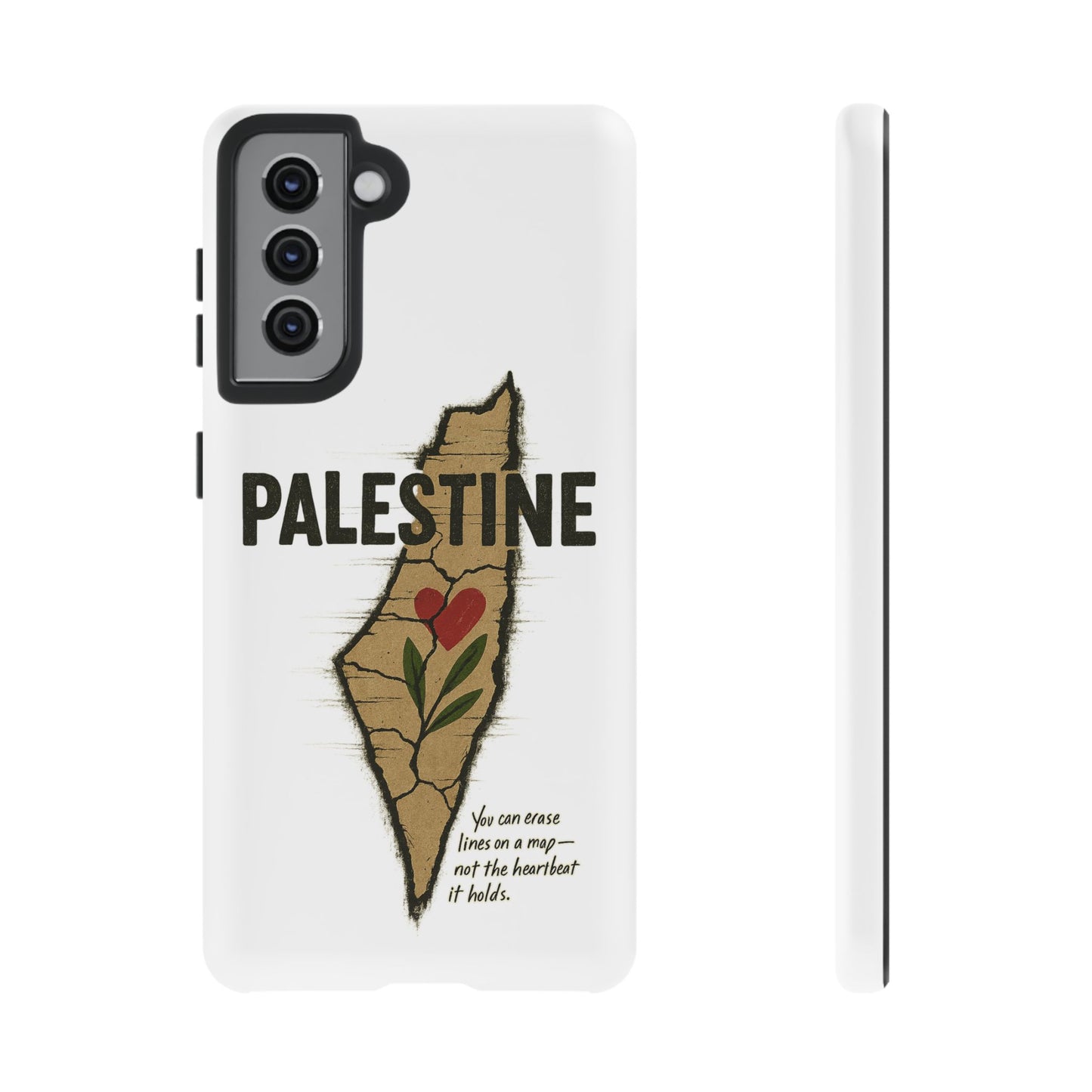 Palestine Heart – Roots & Blood Edition Phone Case
