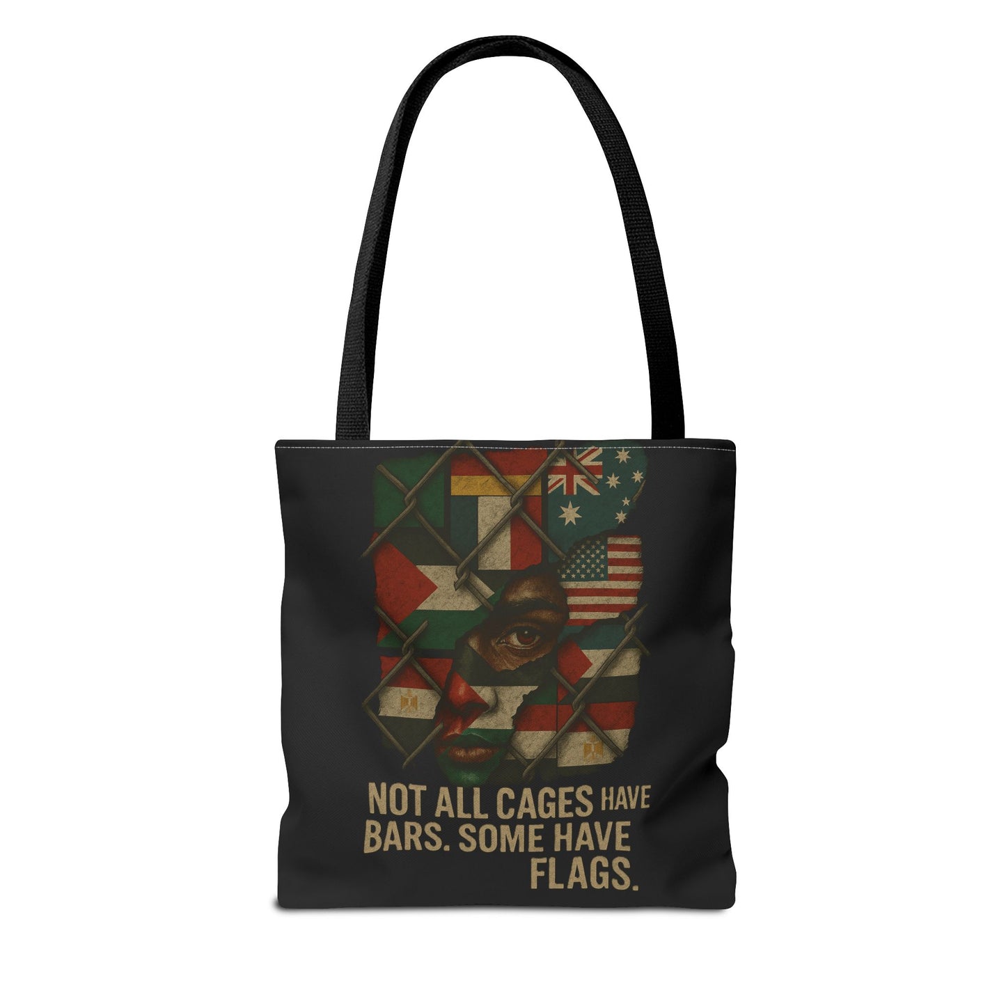 Not All Cages Have Flags – Tote Bag
