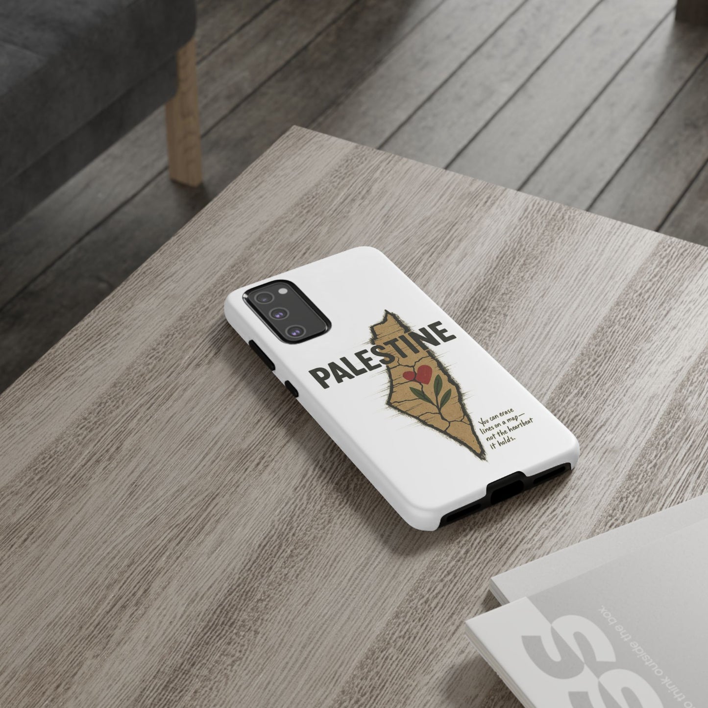 Palestine Heart – Roots & Blood Edition Phone Case